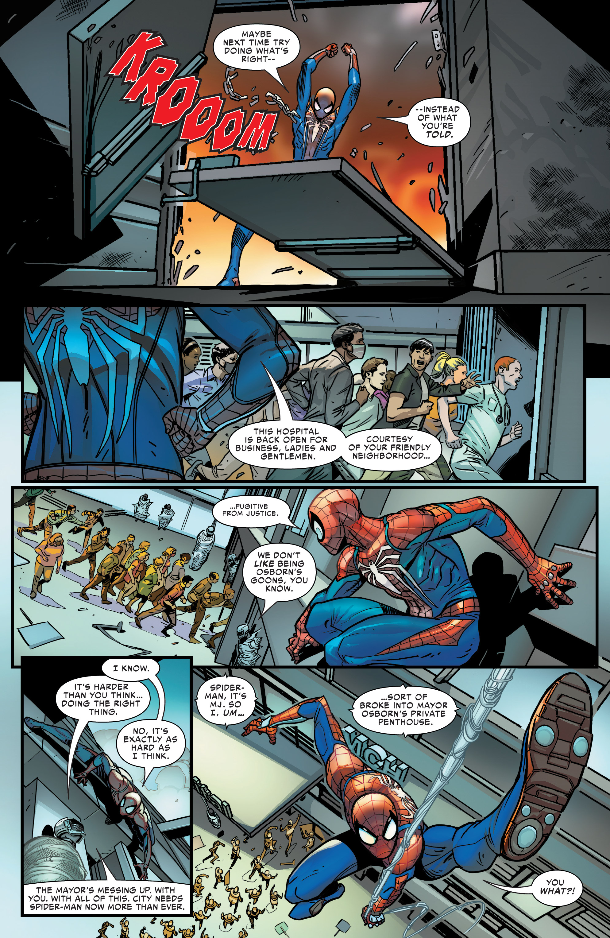 Read online Marvel's Spider-Man: City At War comic -  Issue #5 - 11