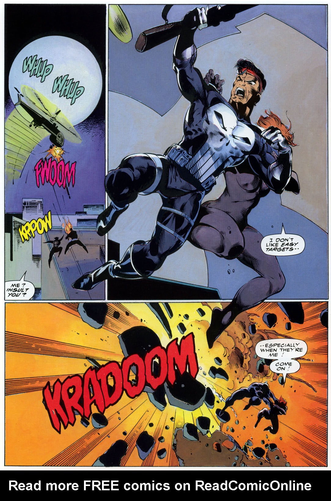 Read online Marvel Graphic Novel comic -  Issue #74 - Punisher & Black Widow - Spinning Doomsday's Web - 32