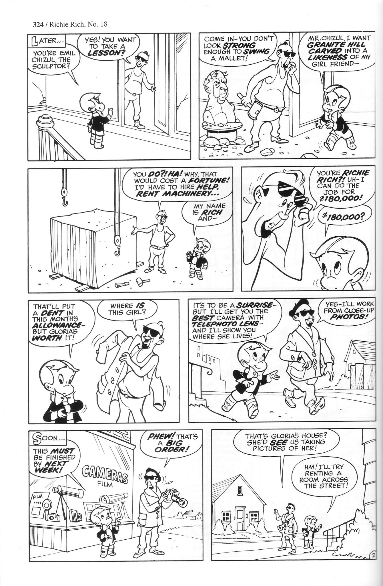 Read online Harvey Comics Classics comic -  Issue # TPB 2 (Part 4) - 25