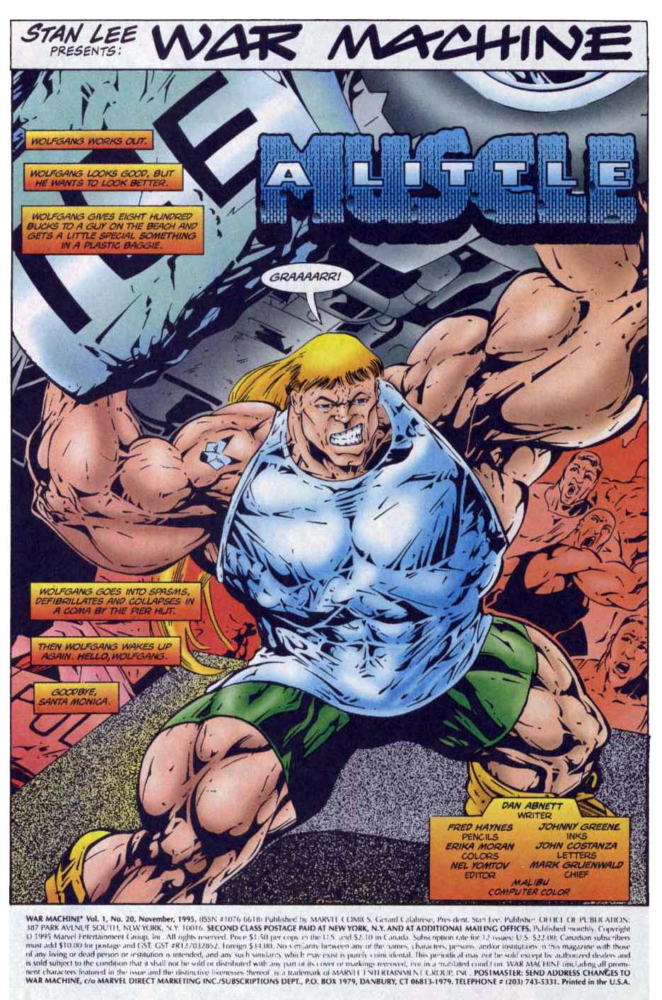 Read online War Machine (1994) comic -  Issue #20 - 2