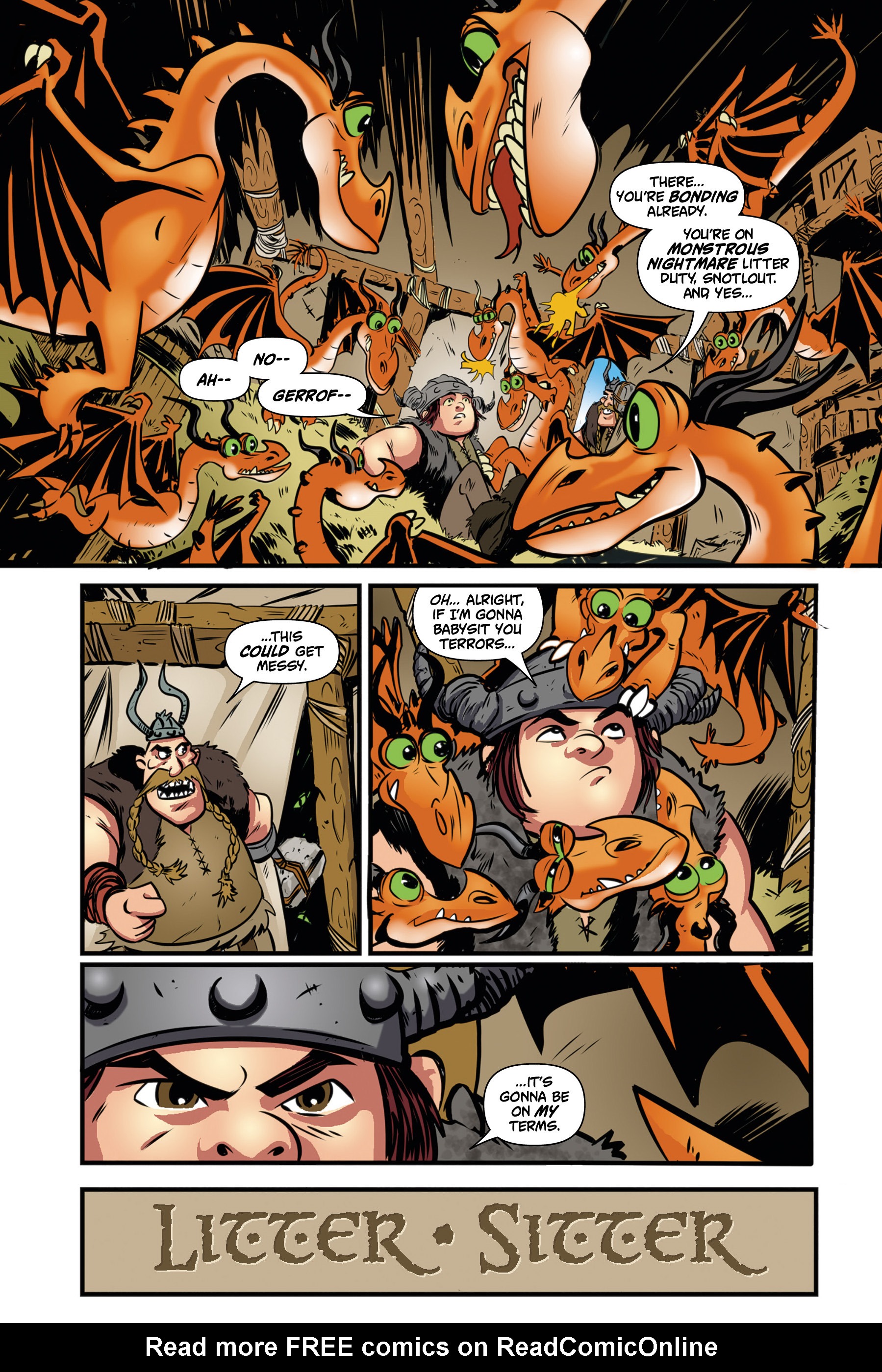 Read online DreamWorks Dragons: Riders of Berk comic -  Issue #3 - 53