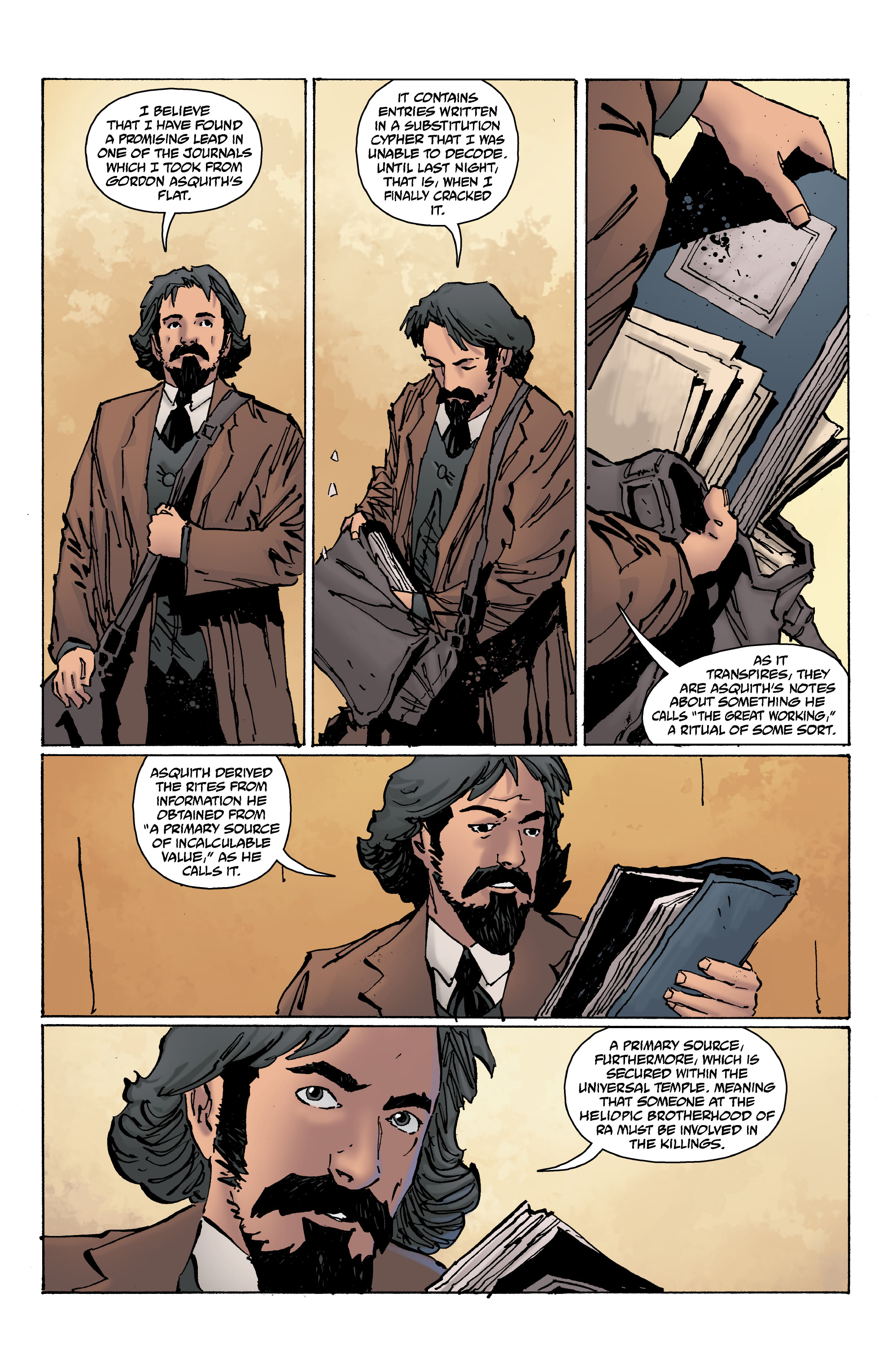 Read online Witchfinder: The Reign of Darkness comic -  Issue #3 - 3