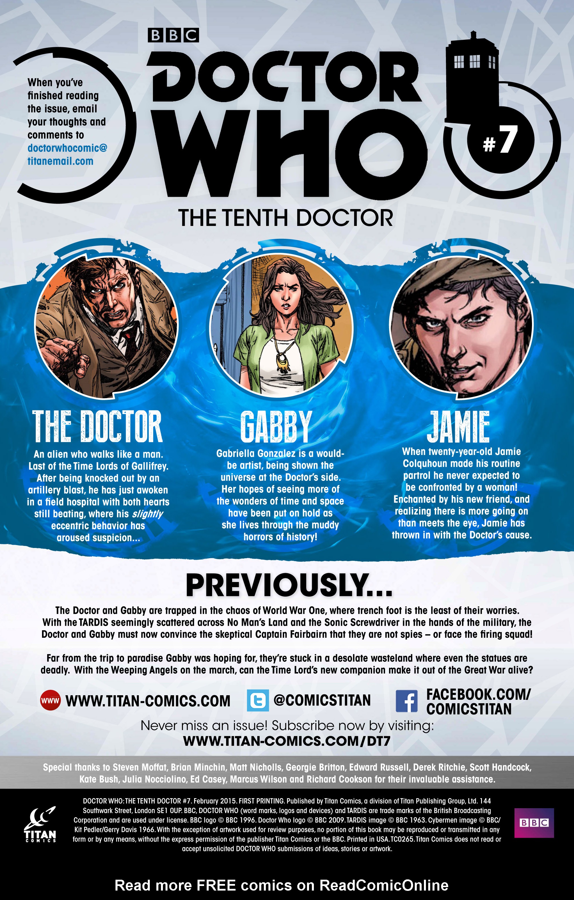 Read online Doctor Who: The Tenth Doctor comic -  Issue #7 - 3