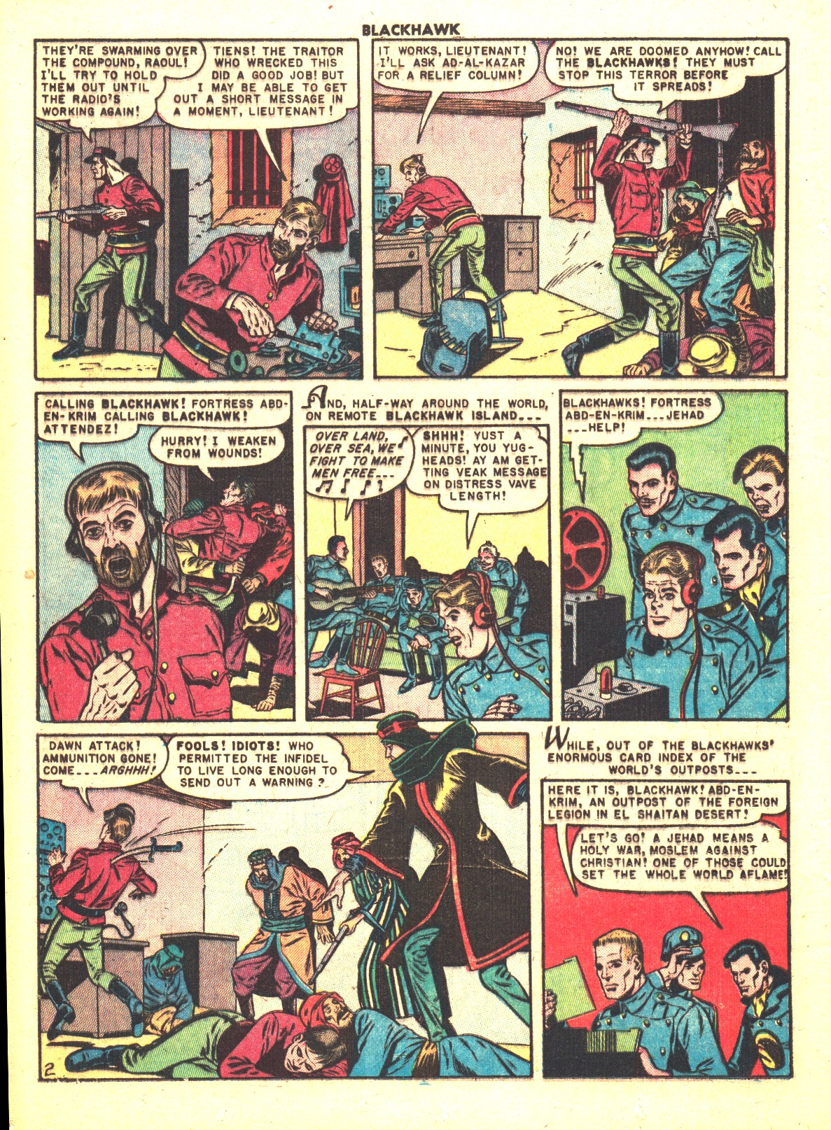 Read online Blackhawk (1957) comic -  Issue #35 - 16