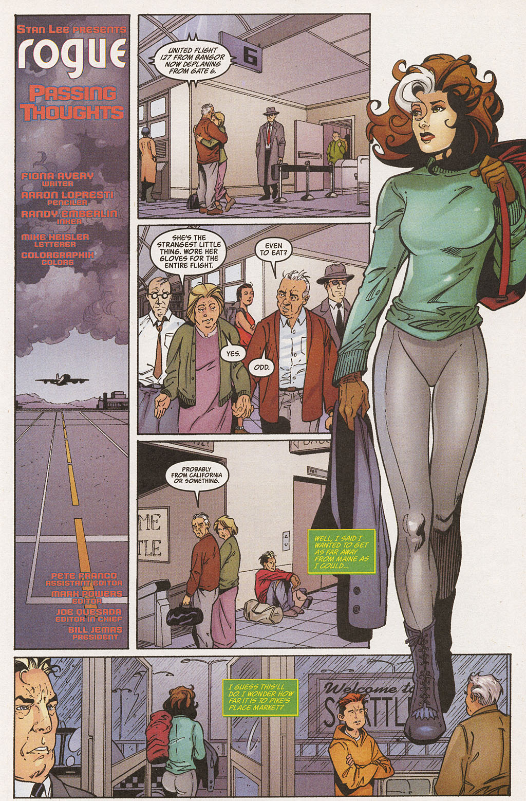 Read online Rogue comic -  Issue #3 - 2