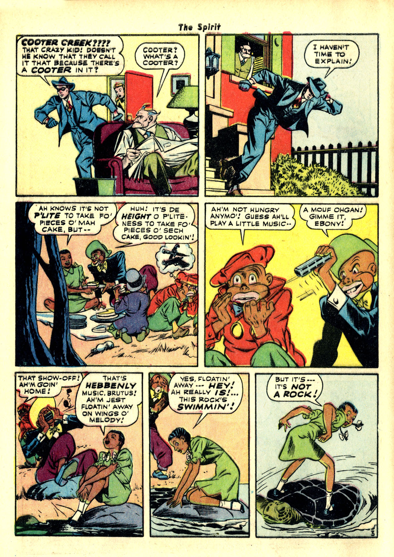 Read online The Spirit (1944) comic -  Issue #7 - 14