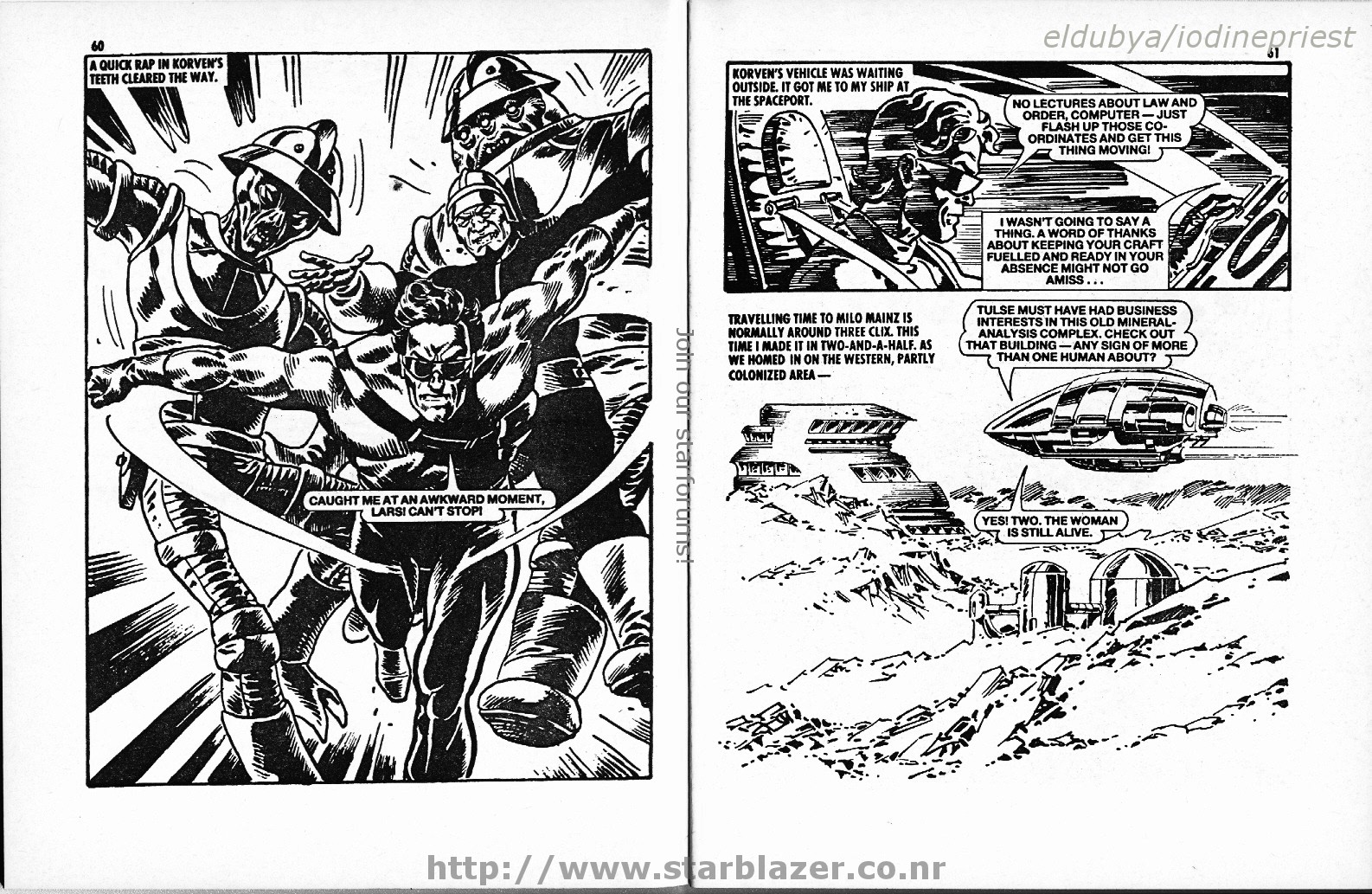 Read online Starblazer comic -  Issue #207 - 32