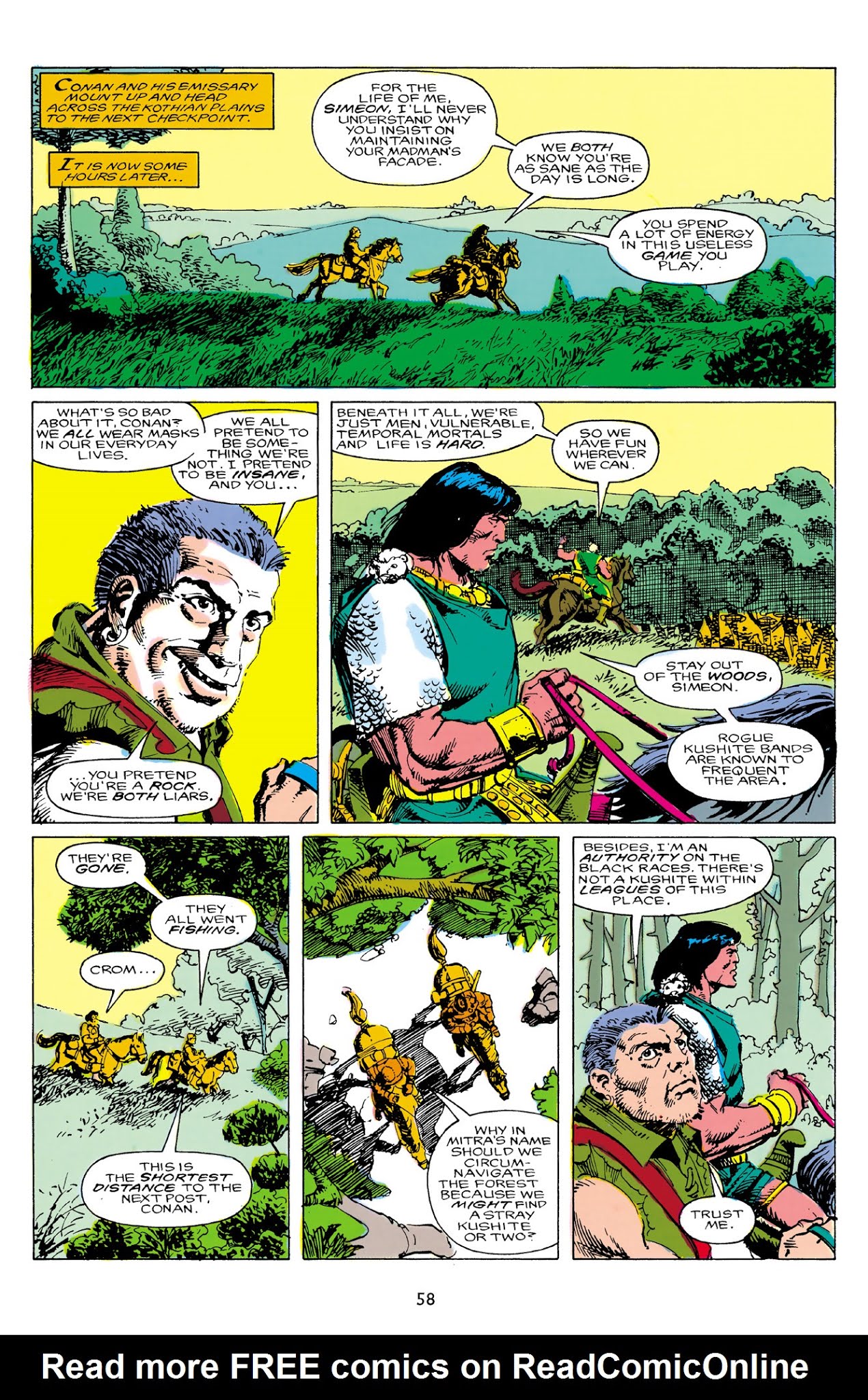 Read online The Chronicles of Conan comic -  Issue # TPB 25 (Part 1) - 59