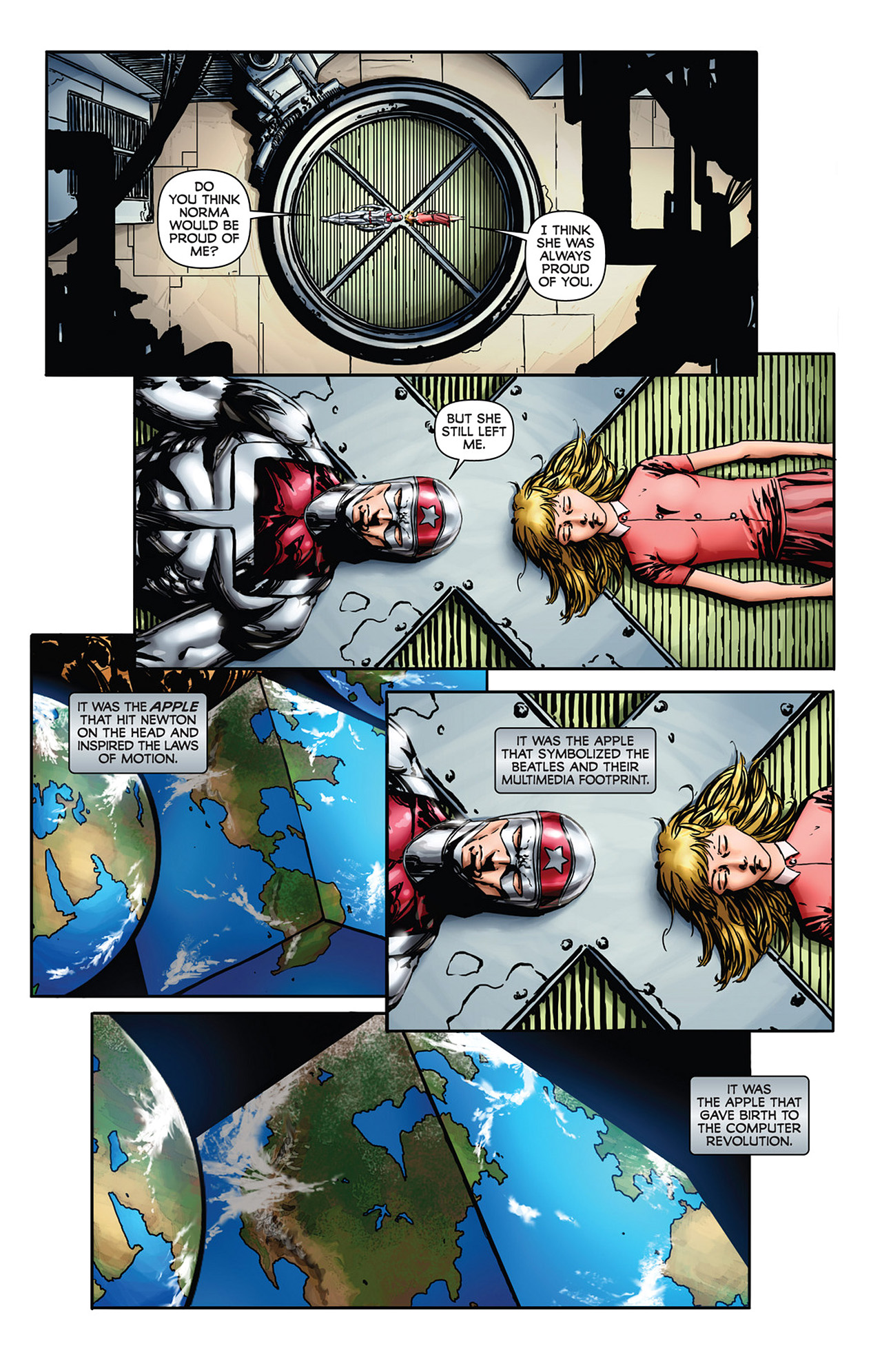 Read online Kirby: Genesis - Silver Star comic -  Issue #6 - 6