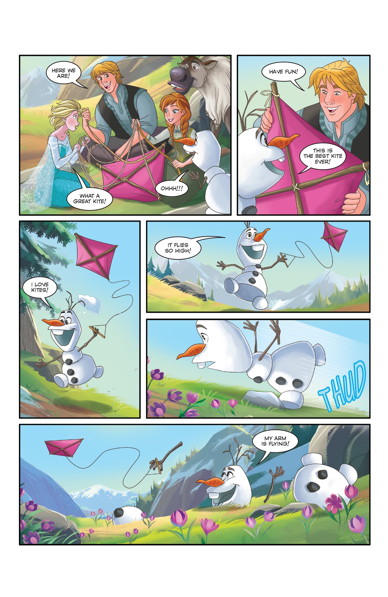 Read online Disney Frozen comic -  Issue #5 - 6