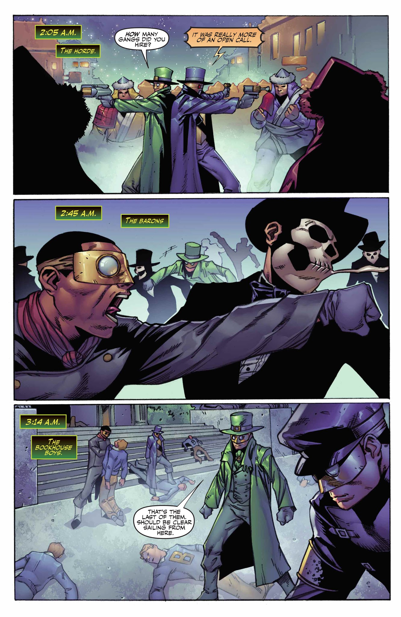 Read online Legenderry: Green Hornet comic -  Issue #4 - 17
