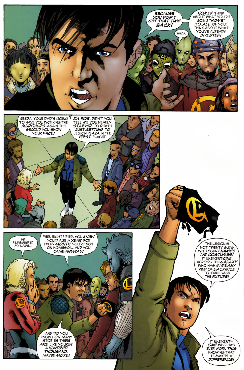 Read online Legion of Super-Heroes (2005) comic -  Issue #9 - 21
