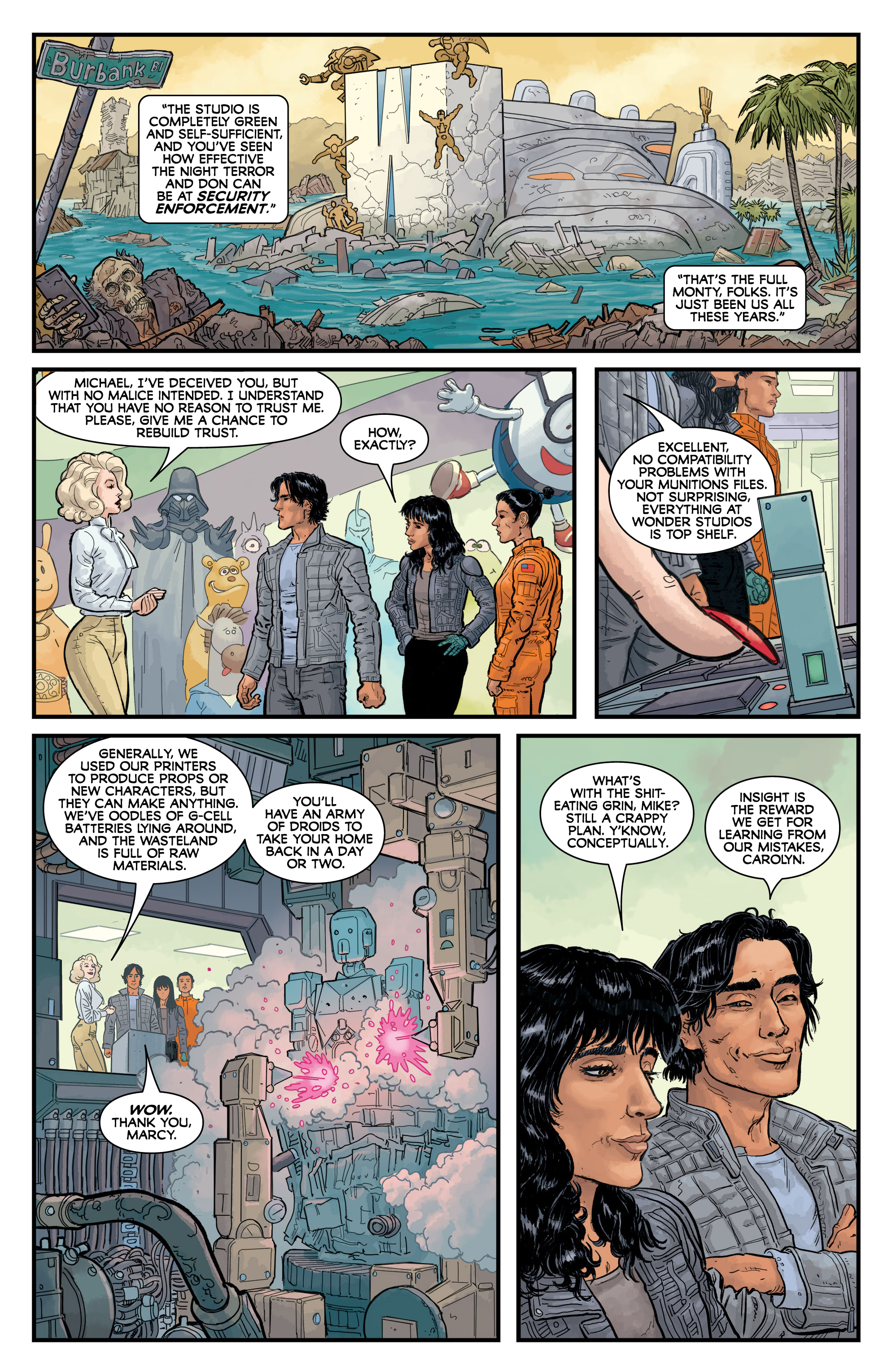 Read online Post Americana comic -  Issue #5 - 9