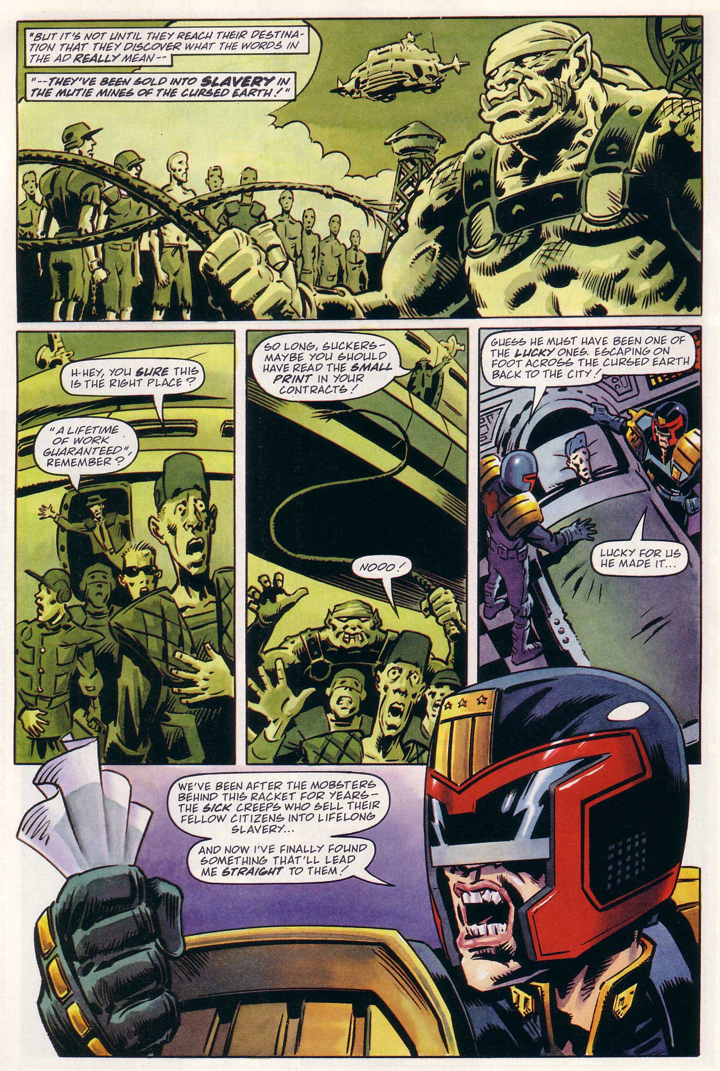 Read online Judge Dredd Lawman of the Future comic -  Issue #9 - 31
