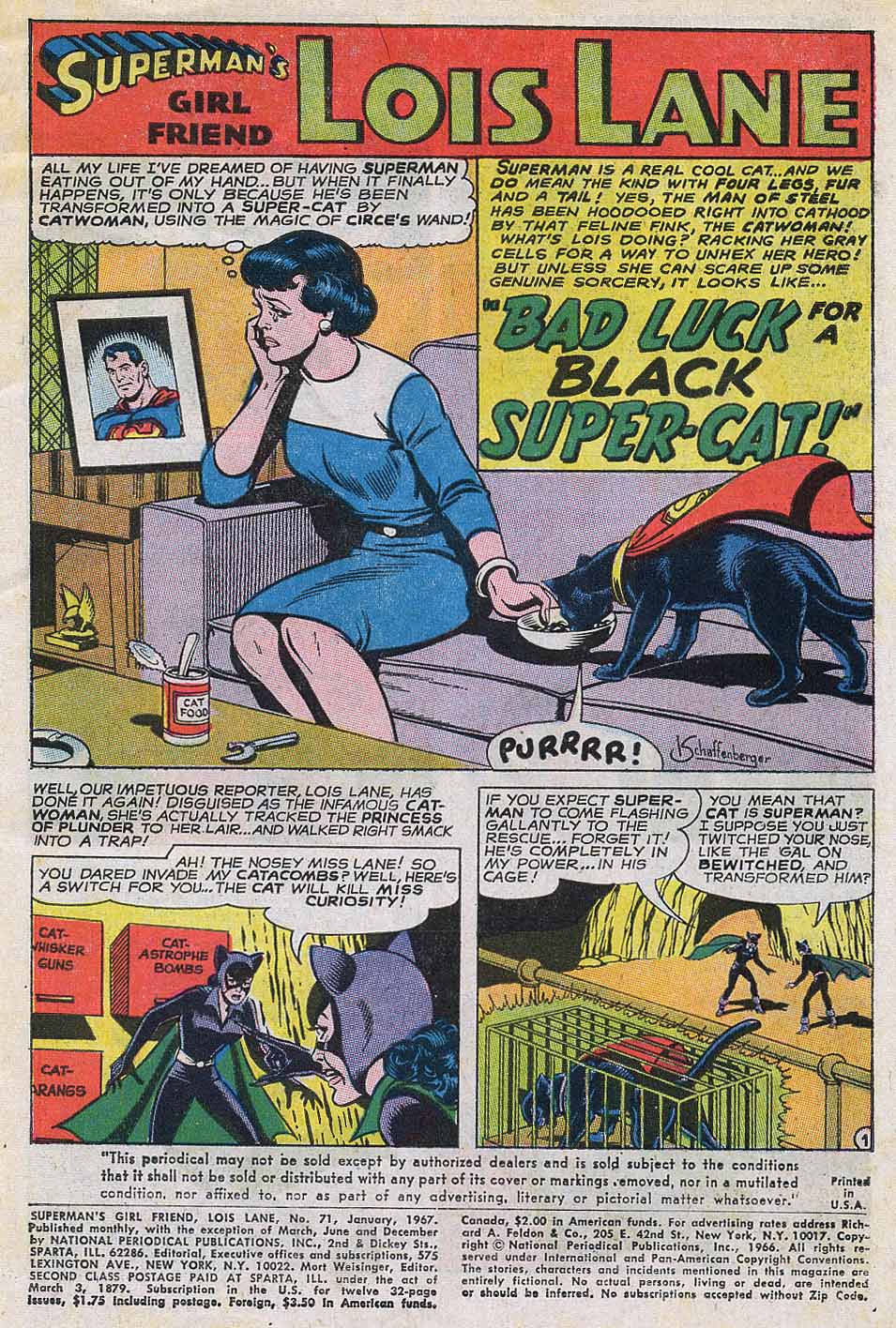 Read online Superman's Girl Friend, Lois Lane comic -  Issue #71 - 3