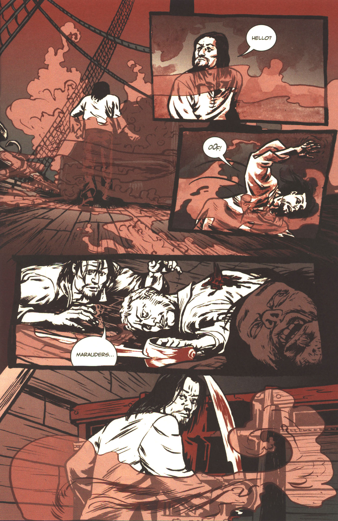 Read online Sea of Red comic -  Issue #1 - 17