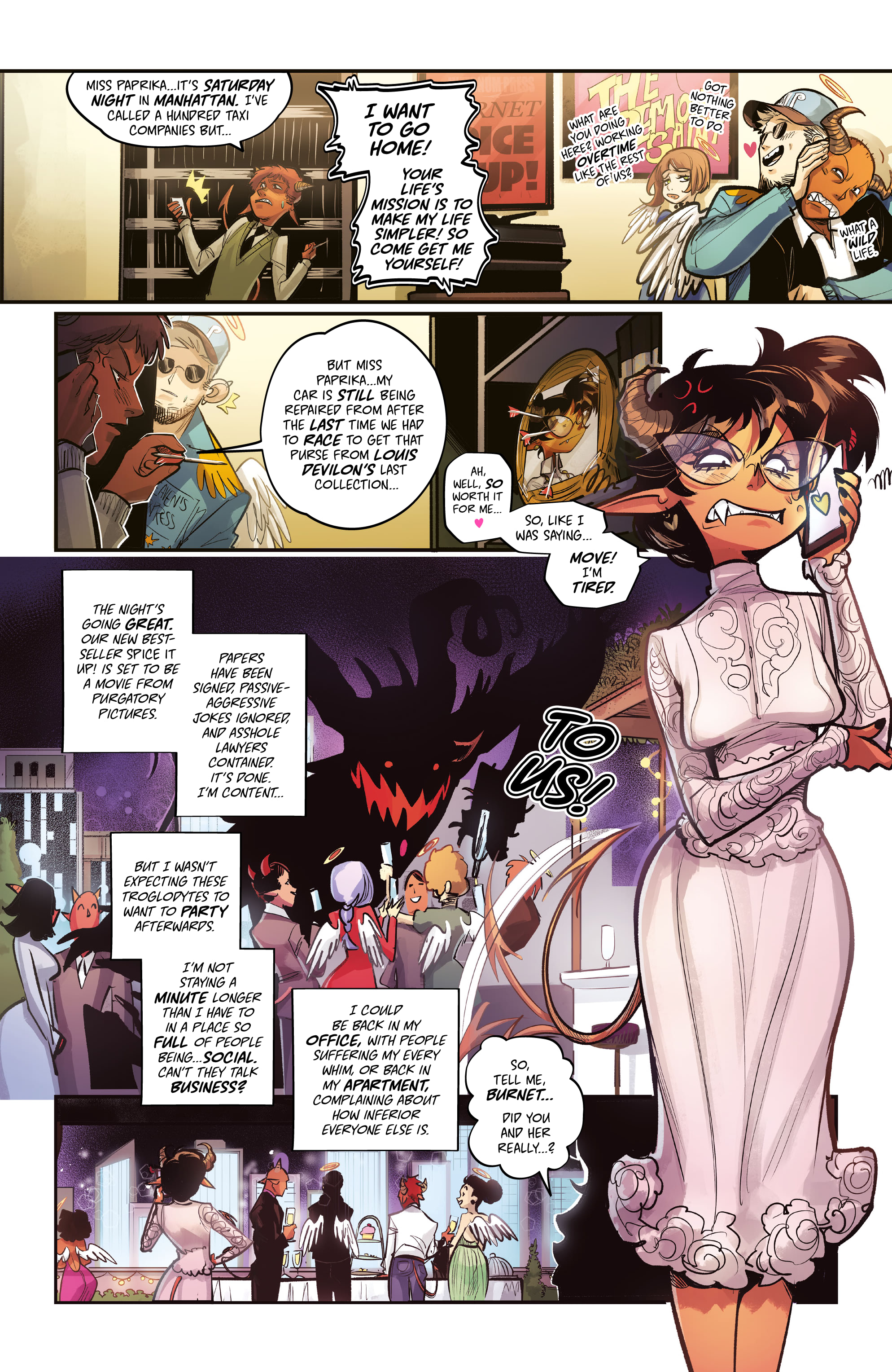 Read online Mirka Andolfo's Sweet Paprika comic -  Issue #3 - 7