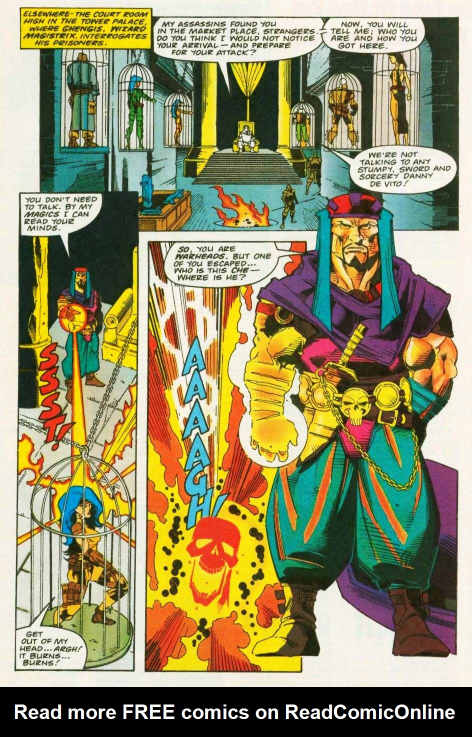 Read online Warheads comic -  Issue #6 - 17