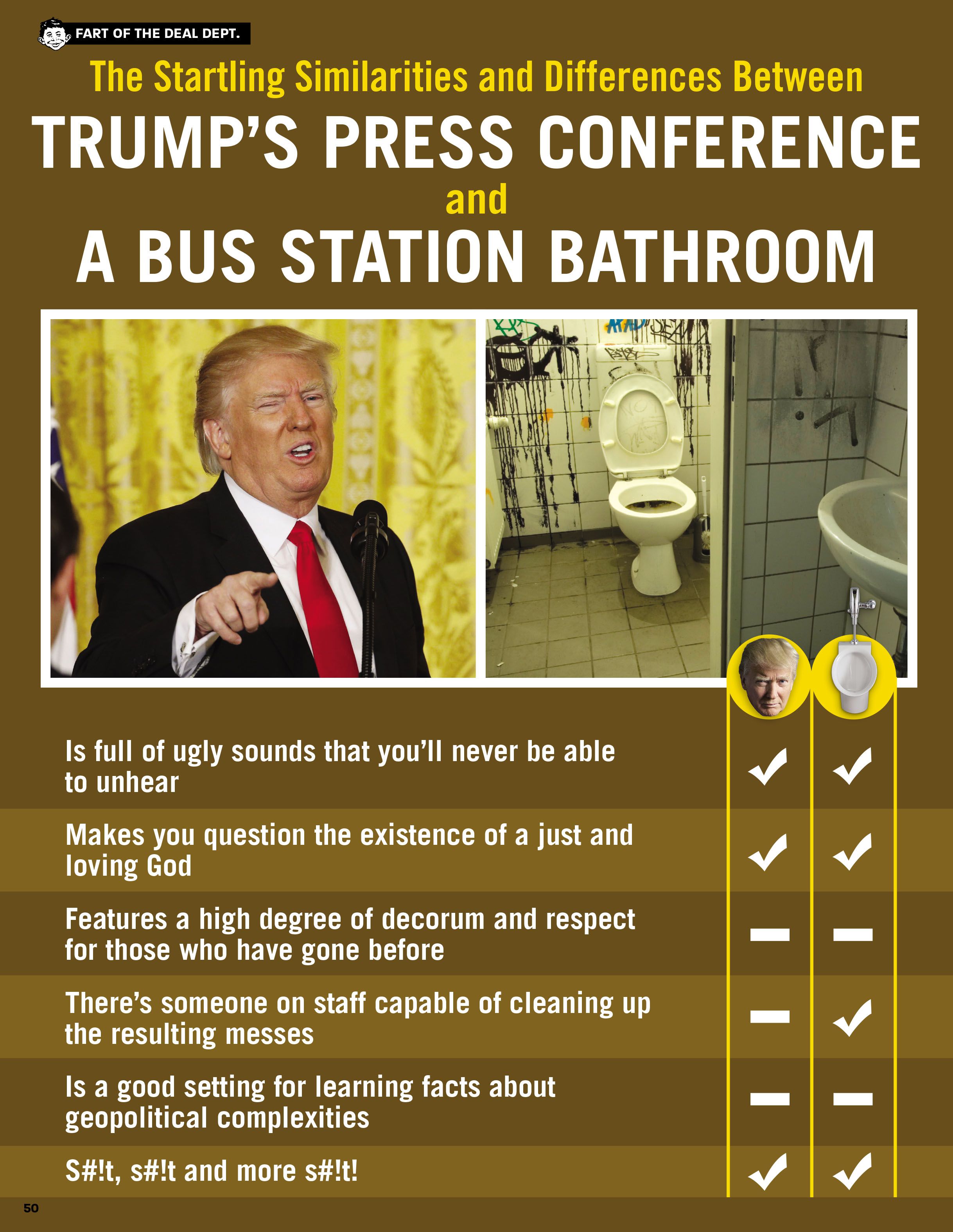 Read online MAD About Trump: A Brilliant Look at Our Brainless President comic -  Issue # TPB - 52
