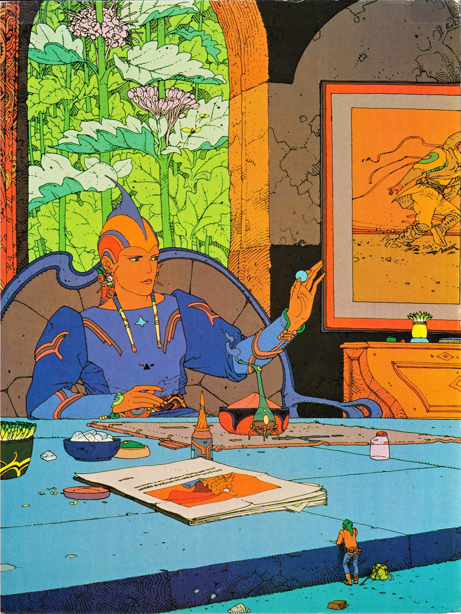 Read online The Art of Moebius comic -  Issue # TPB (Part 2) - 1