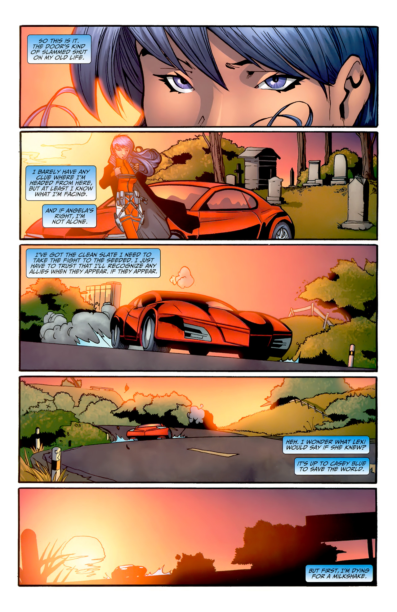 Read online Casey Blue: Beyond Tomorrow comic -  Issue #6 - 23