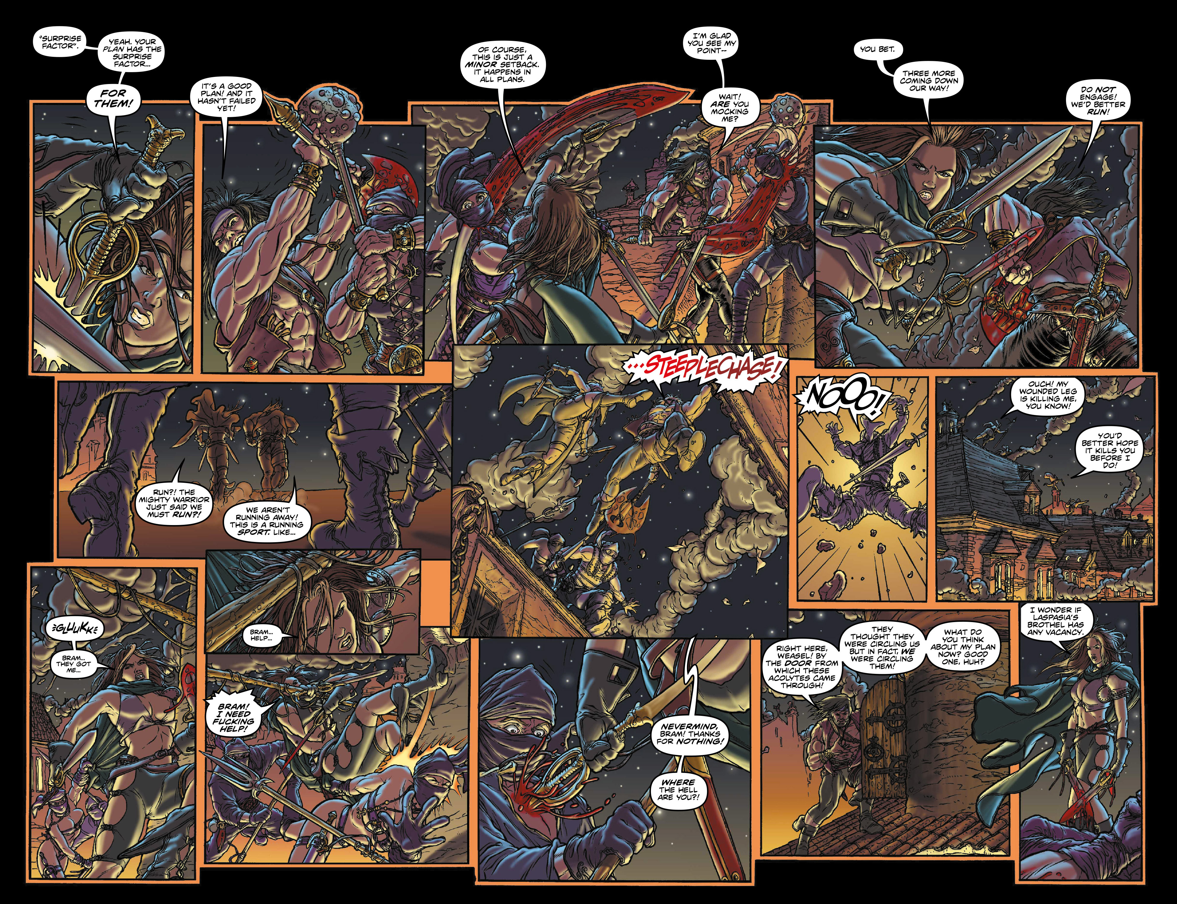 Read online Rogues!: The Burning Heart comic -  Issue #2 - 23