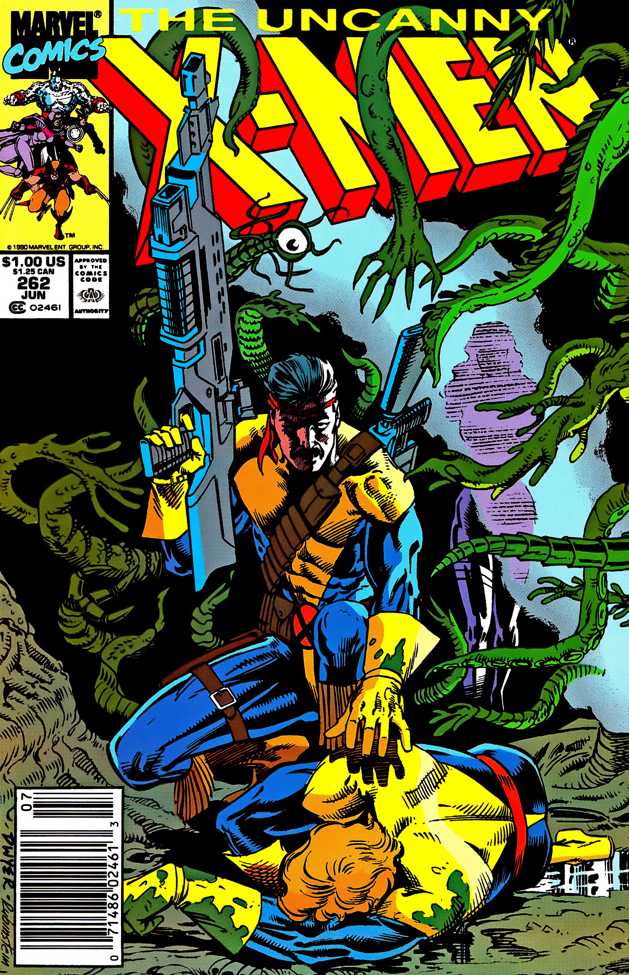 Read online Uncanny X-Men (1963) comic -  Issue #262 - 1