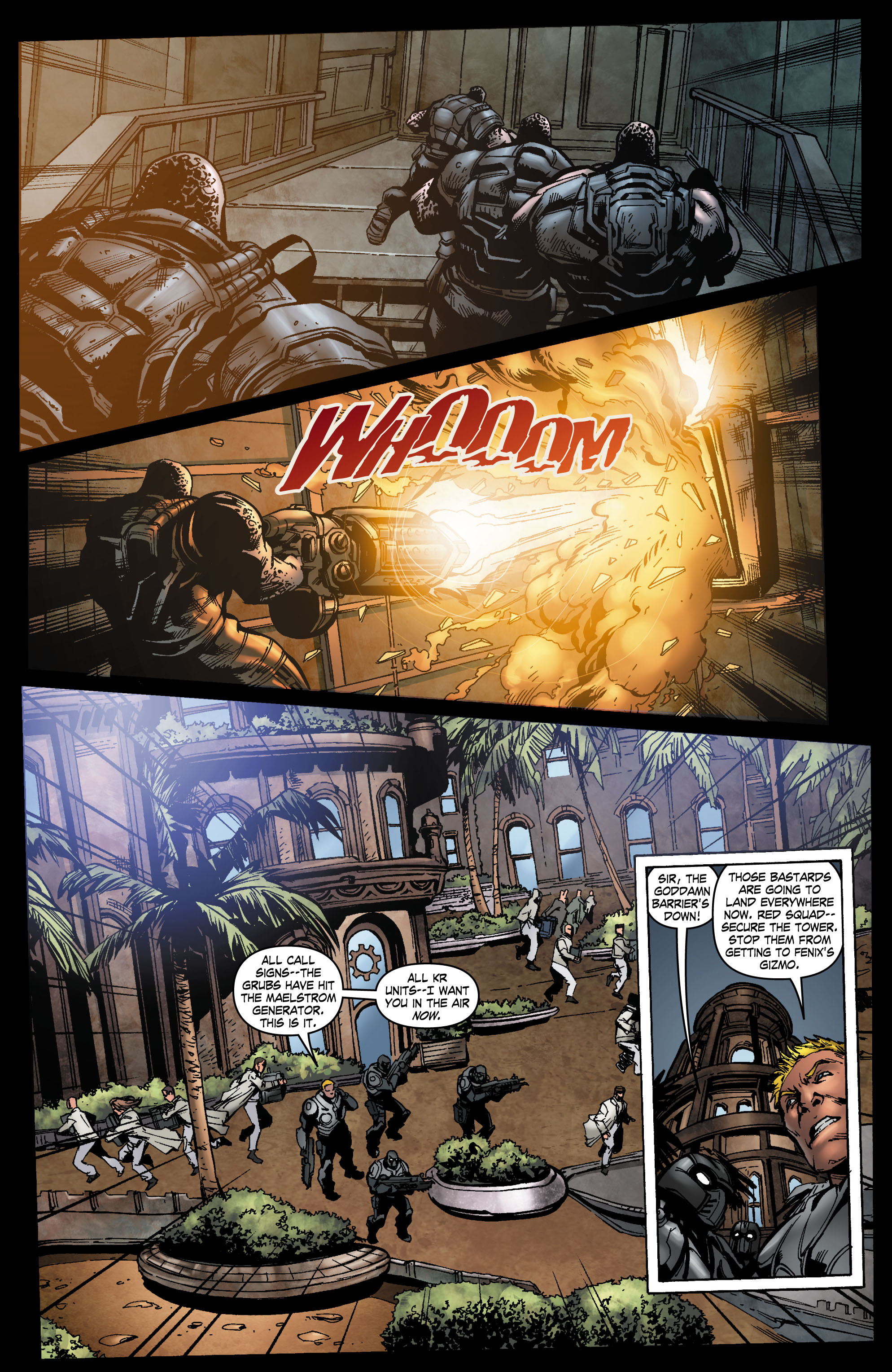 Read online Gears Of War comic -  Issue #24 - 13