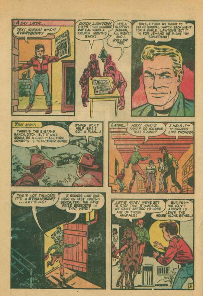Read online Bobby Benson's B-Bar-B Riders comic -  Issue #9 - 20