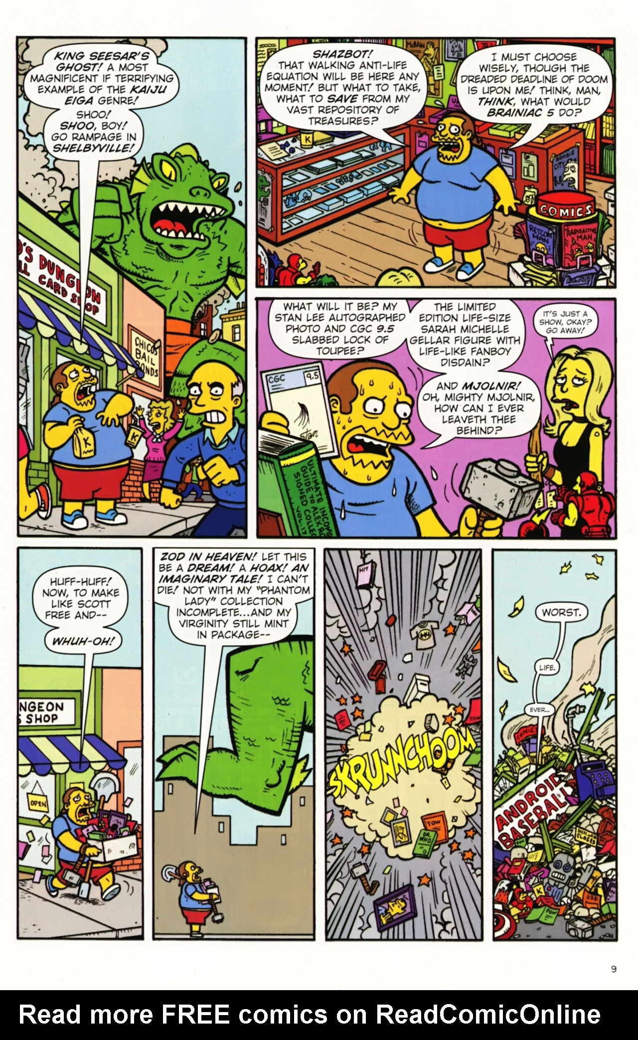 Read online Treehouse of Horror comic -  Issue #16 - 12
