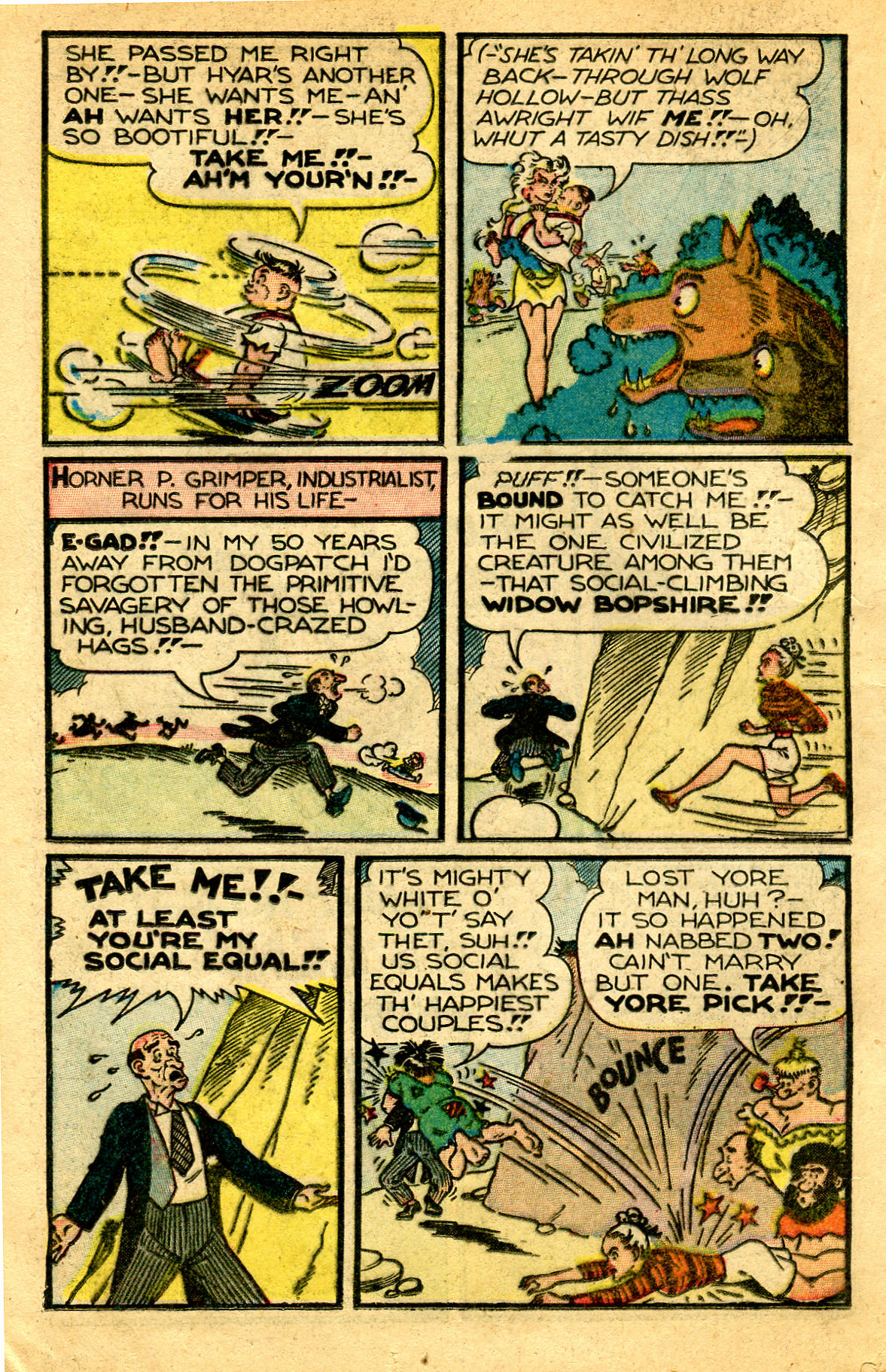Read online Li'l Abner Comics comic -  Issue #61 - 29