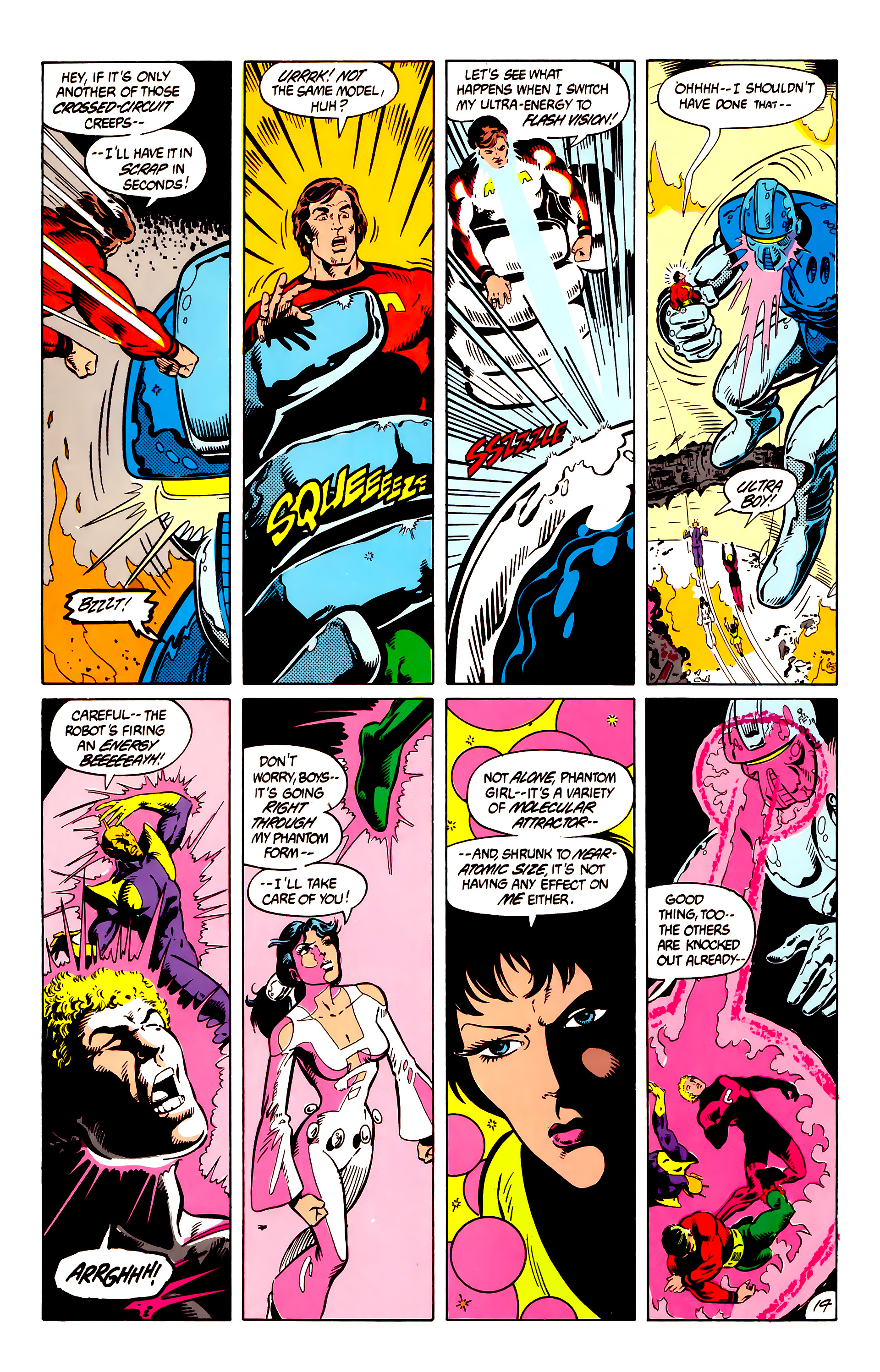 Read online Legion of Super-Heroes (1984) comic -  Issue #8 - 16