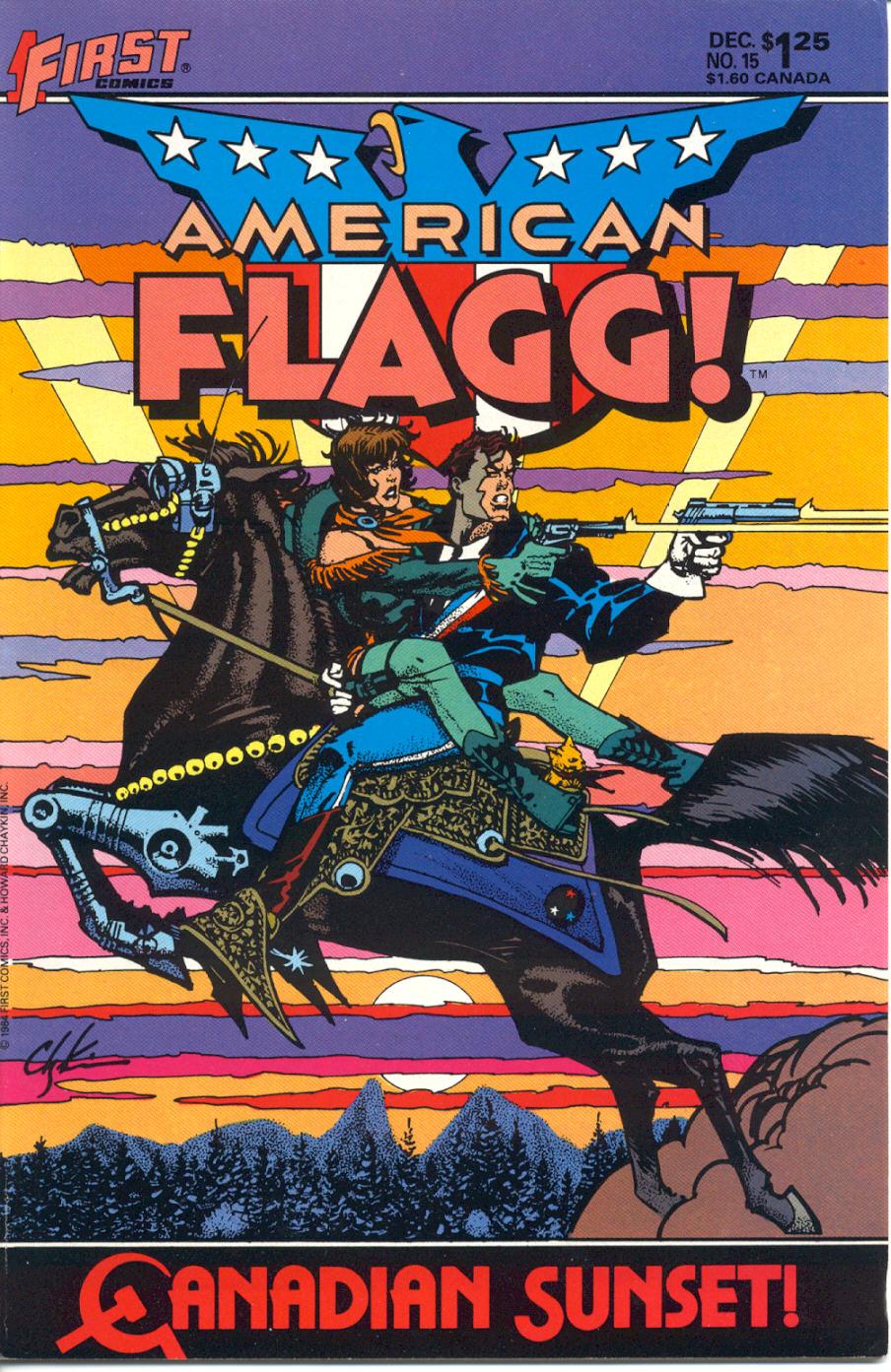 Read online American Flagg! comic -  Issue #15 - 1
