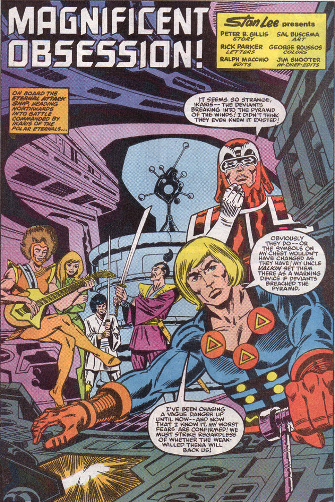 Read online Eternals (1985) comic -  Issue #6 - 5