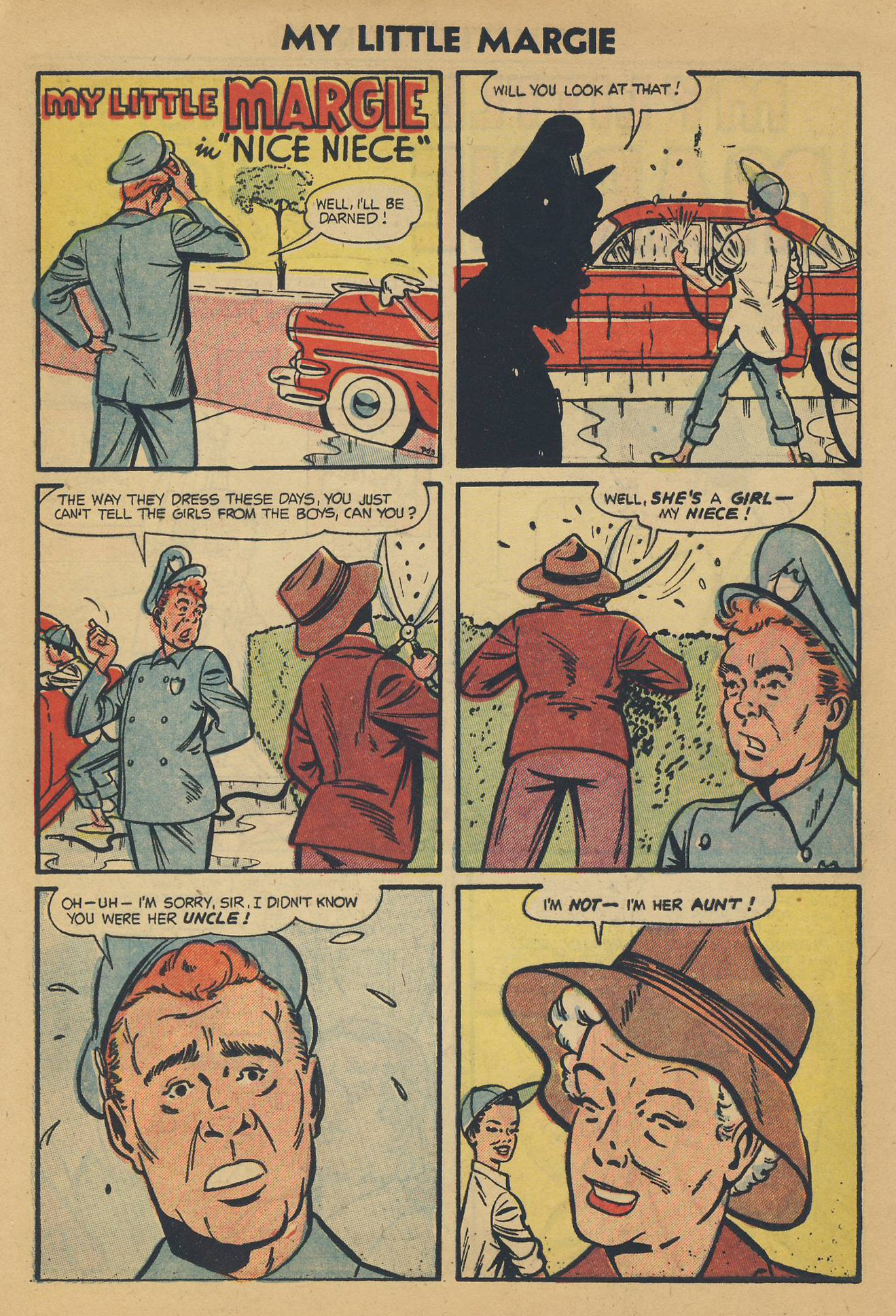 Read online My Little Margie (1954) comic -  Issue #4 - 25