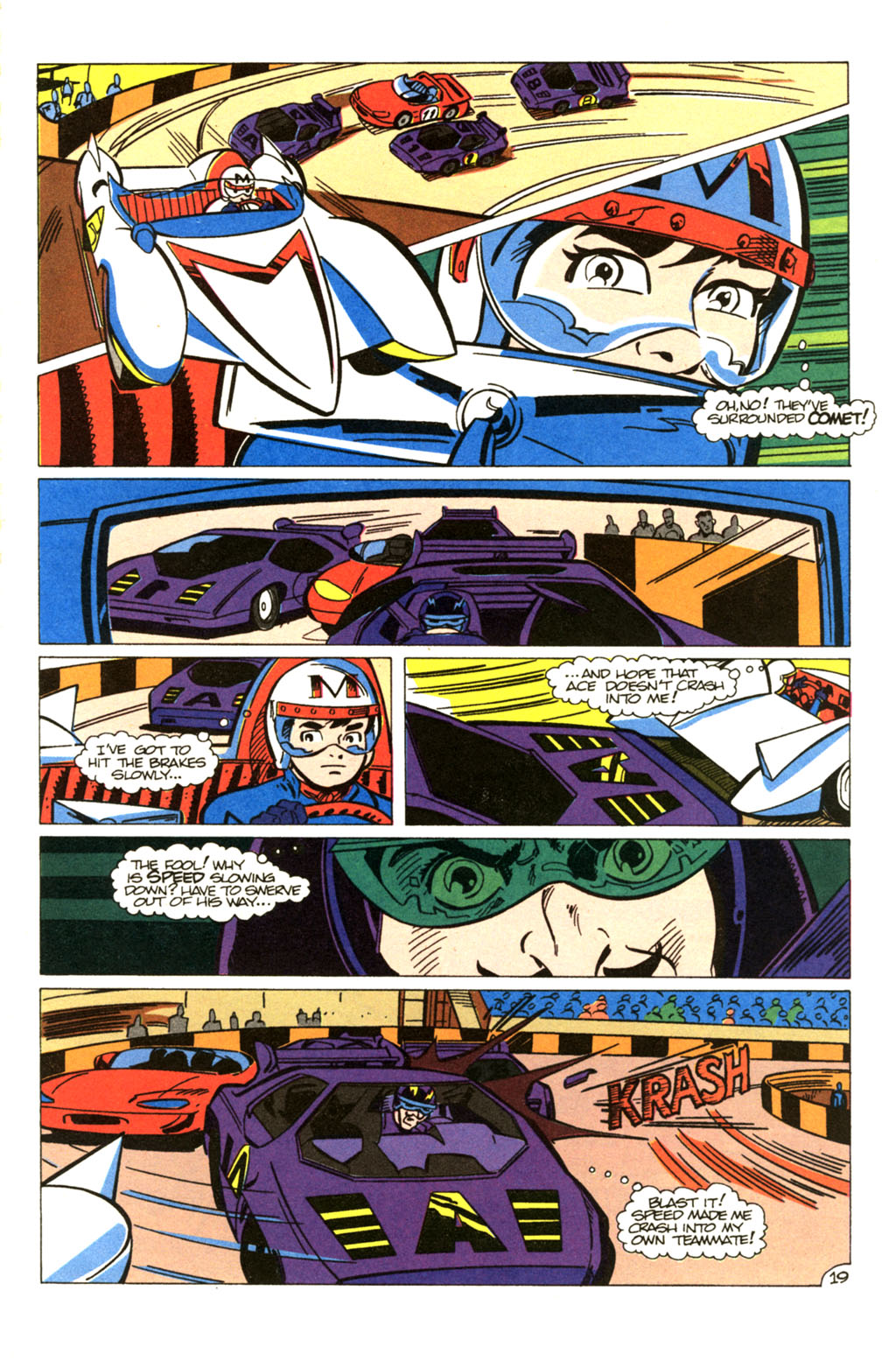 Read online Speed Racer (1987) comic -  Issue #29 - 24