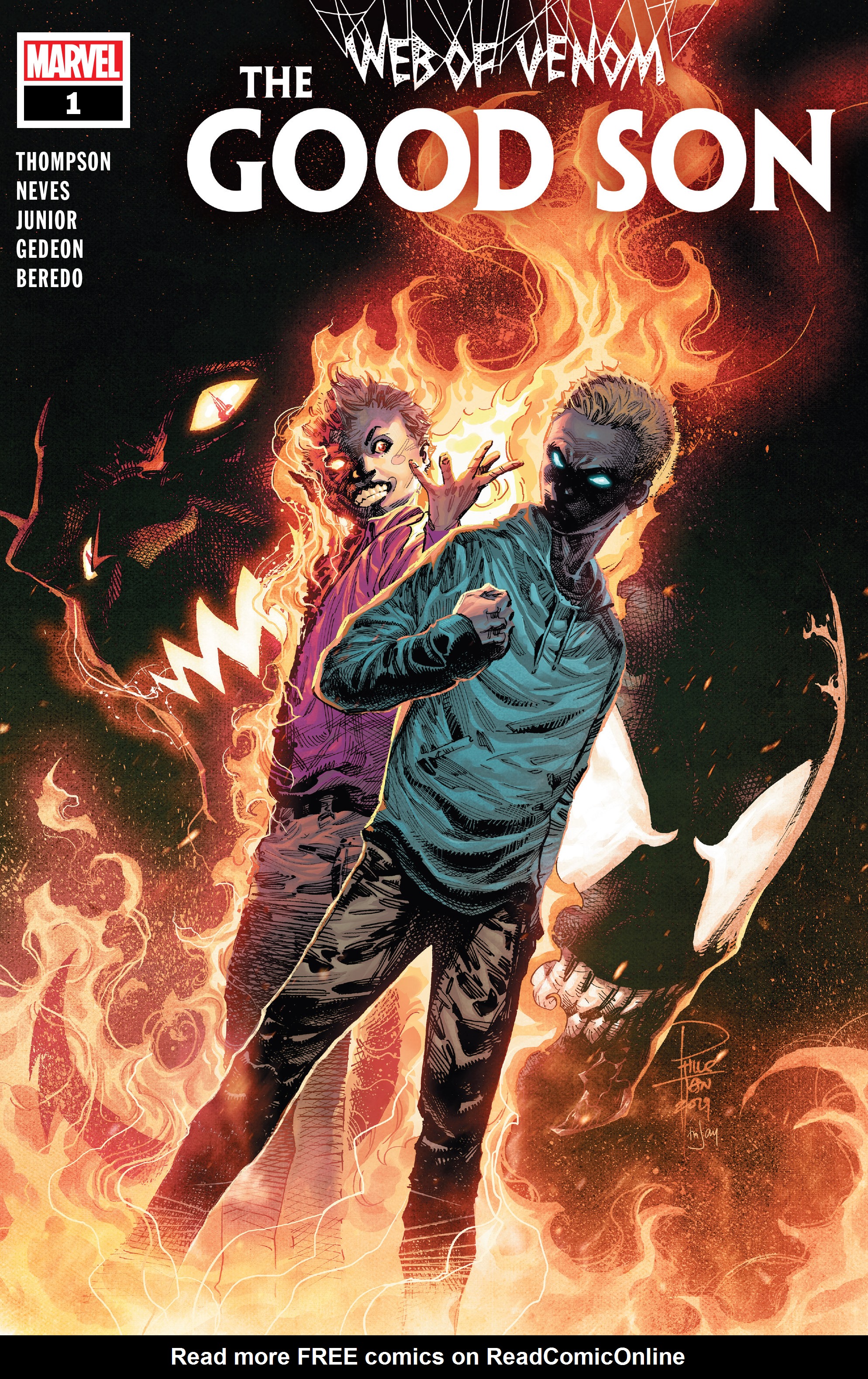 Read online Web Of Venom: The Good Son comic -  Issue # Full - 1