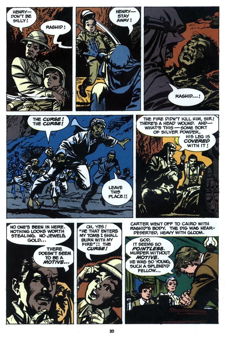 Read online Young Indiana Jones Chronicles comic -  Issue #1 - 22