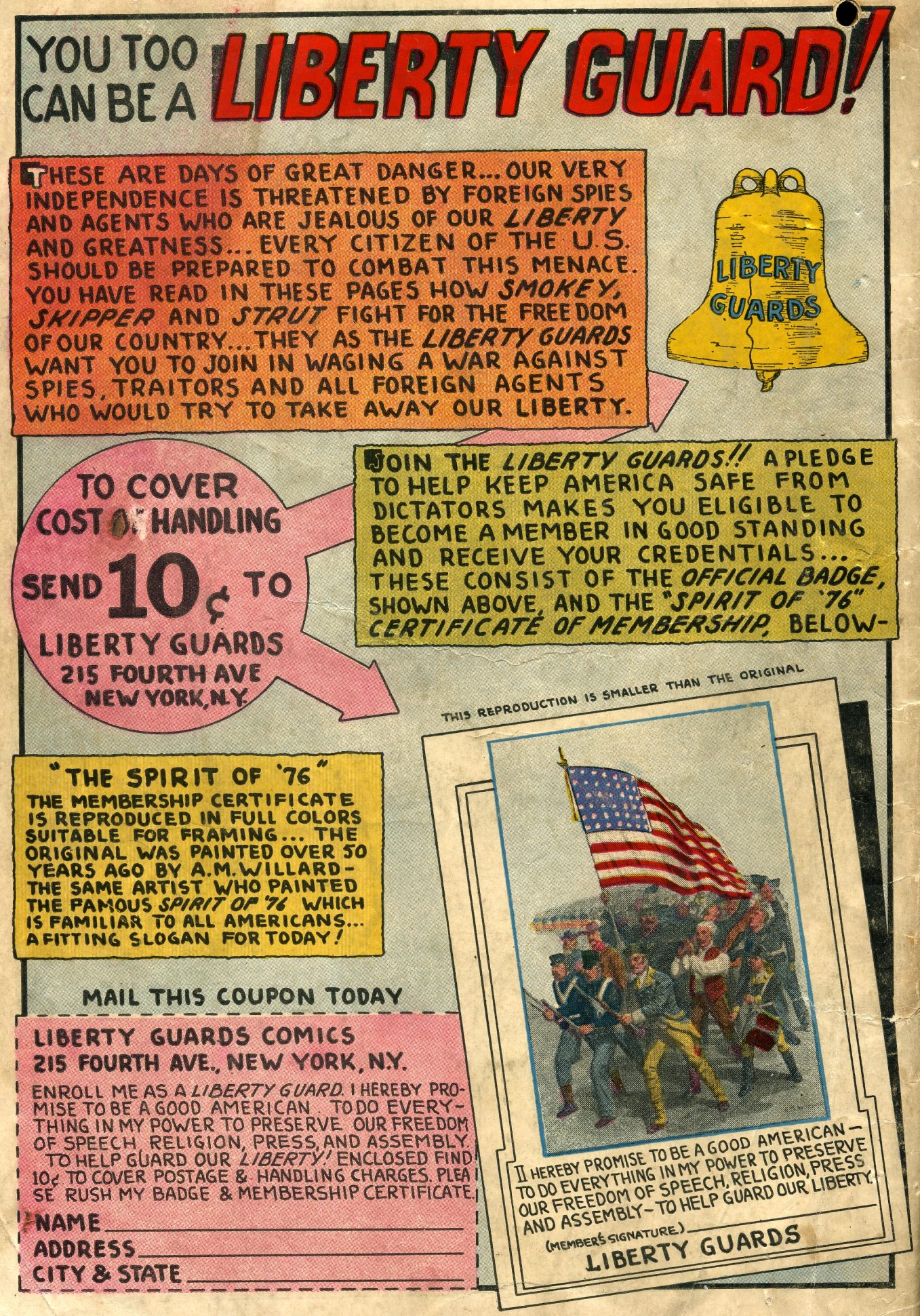 Read online Liberty Scouts Comics comic -  Issue #3 - 68