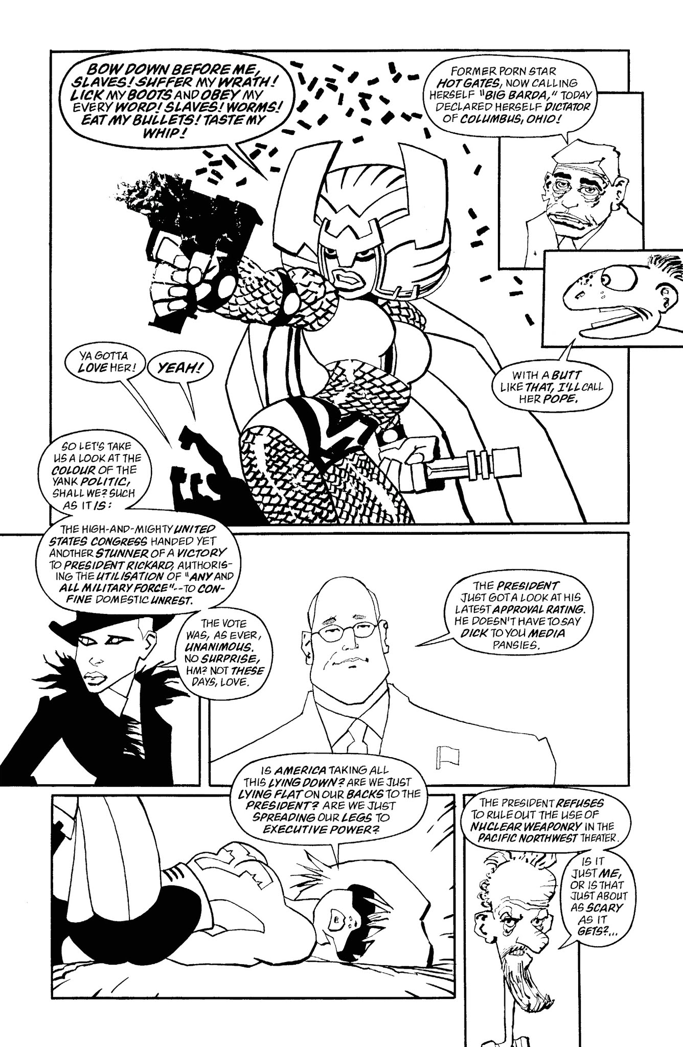 Read online Batman Noir: The Dark Knight Strikes Again comic -  Issue # TPB (Part 3) - 3