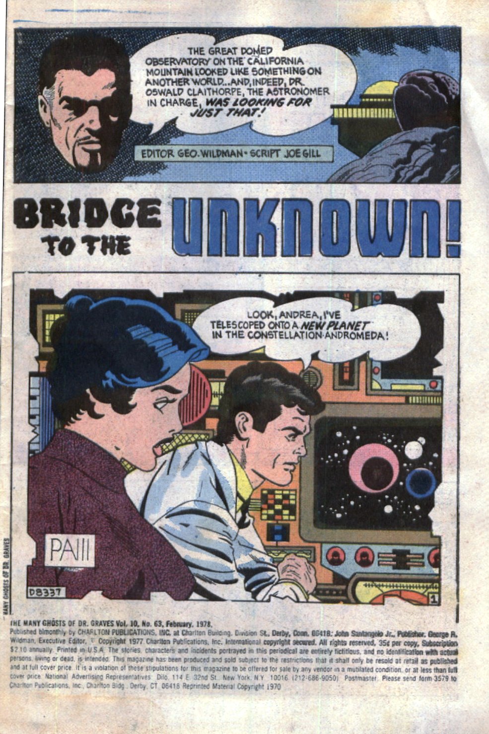 Read online The Many Ghosts of Dr. Graves comic -  Issue #63 - 3