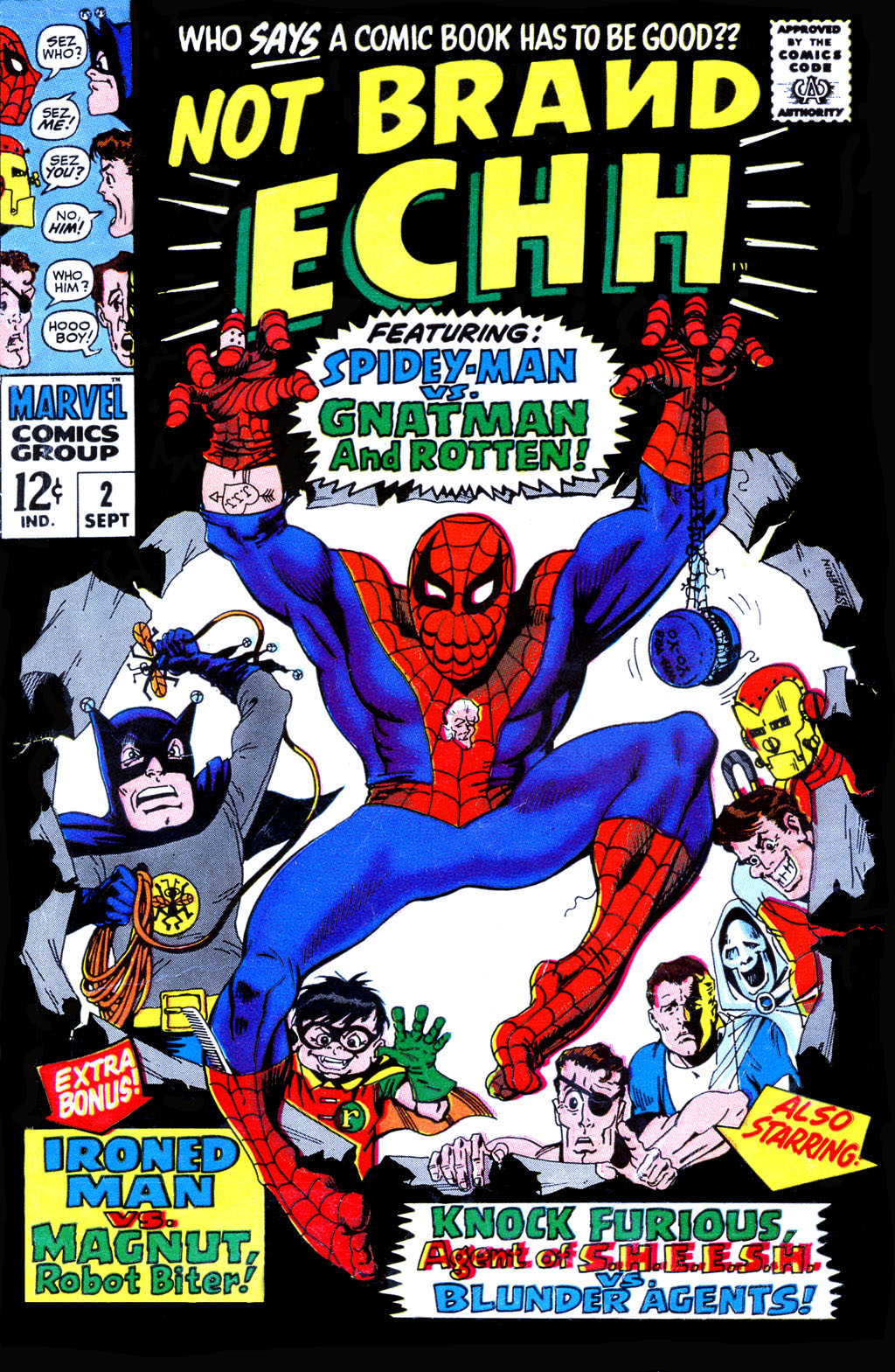 Read online Not Brand Echh comic -  Issue #2 - 1