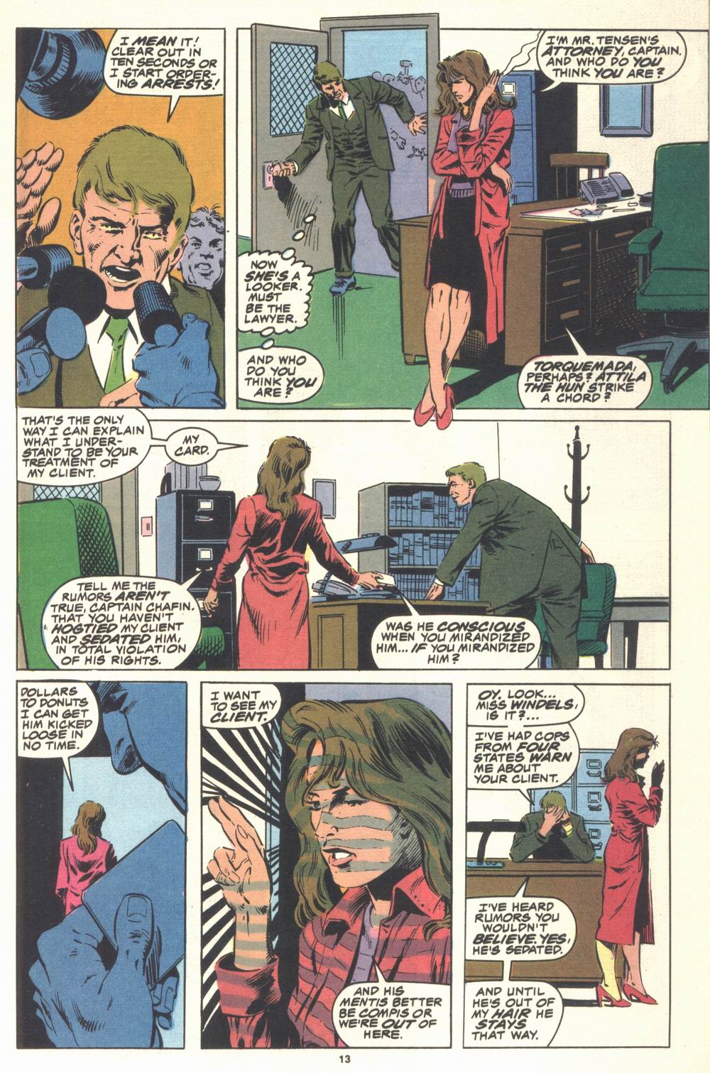 Read online Justice (1986) comic -  Issue #21 - 15