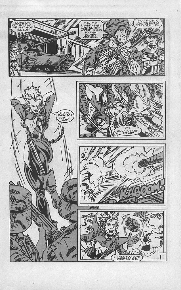 Read online Femforce comic -  Issue #94 - 13
