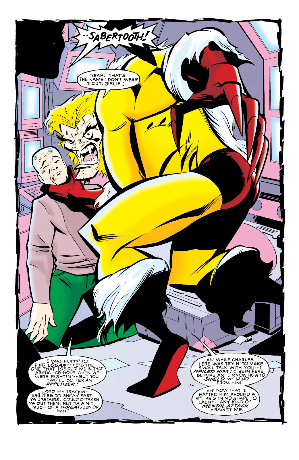 Read online Adventures of the X-Men: Clear and Present Dangers comic -  Issue # TPB - 16