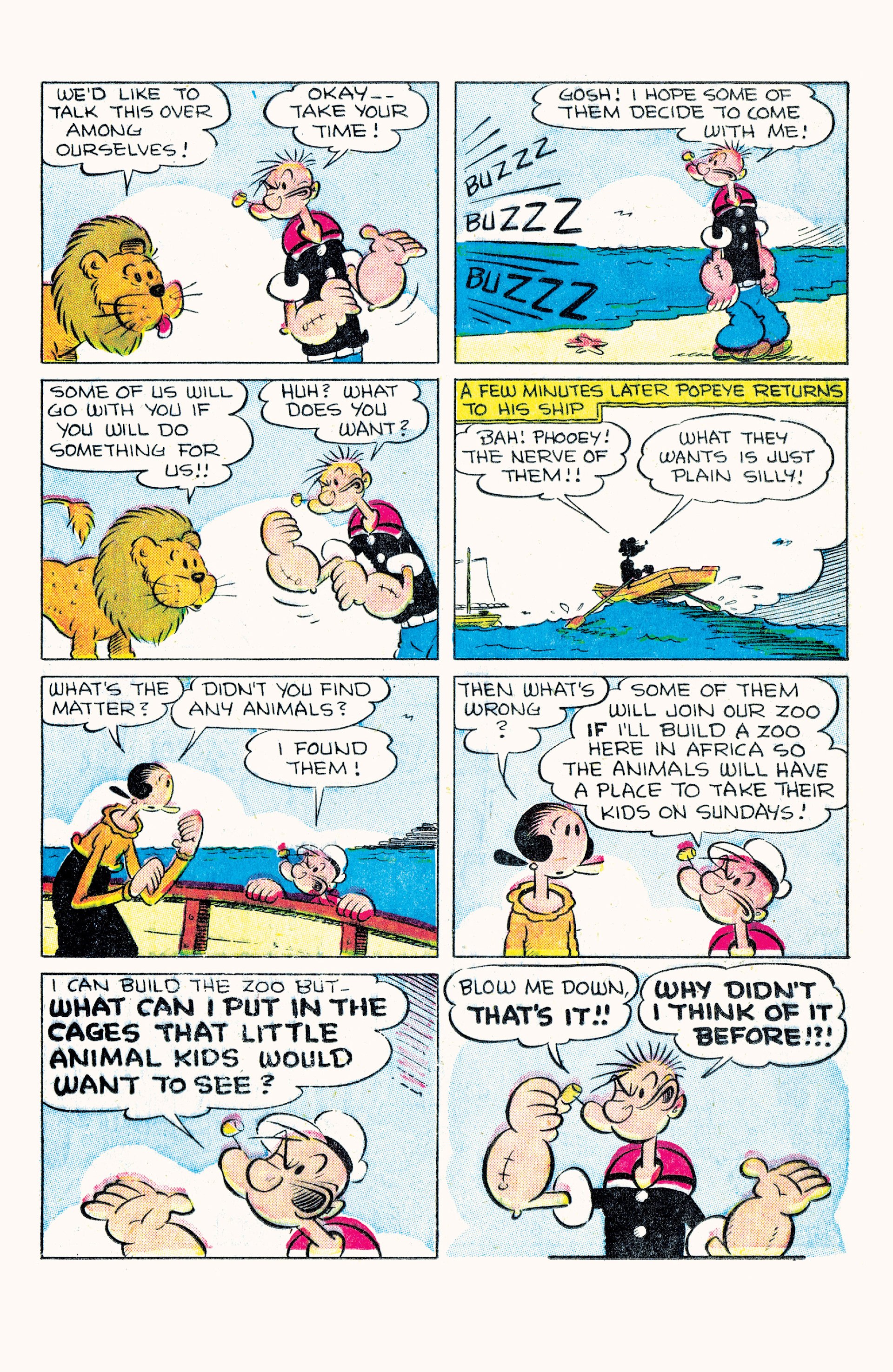 Read online Classic Popeye comic -  Issue #16 - 25