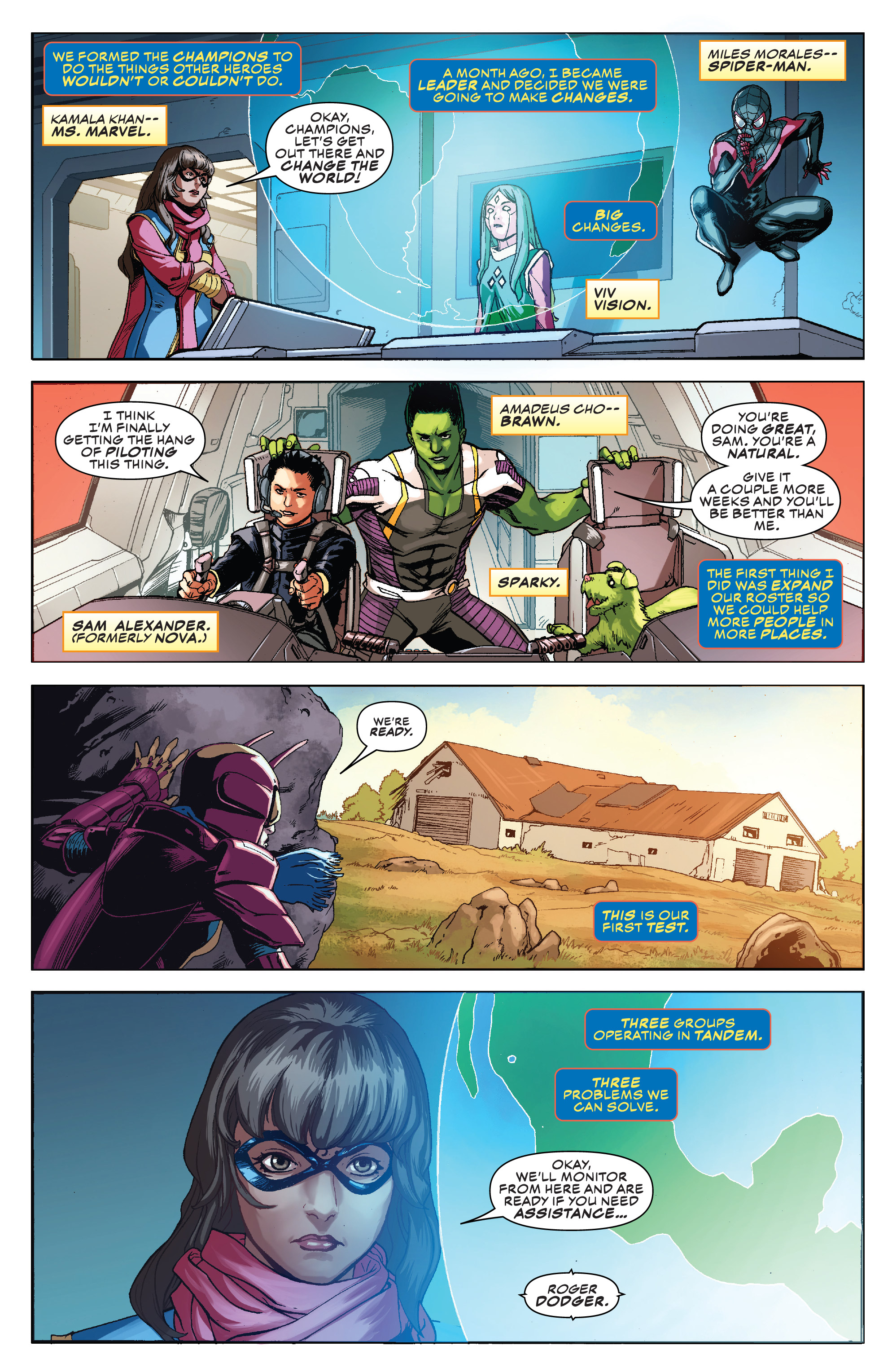 Read online Champions (2019) comic -  Issue # _TPB 1 - 6