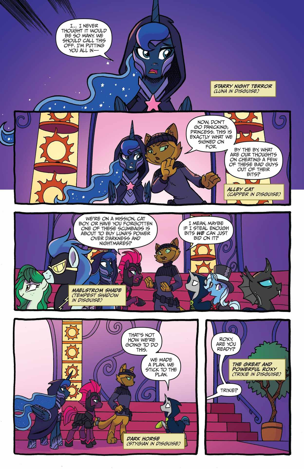 Read online My Little Pony: Nightmare Knights comic -  Issue #3 - 3