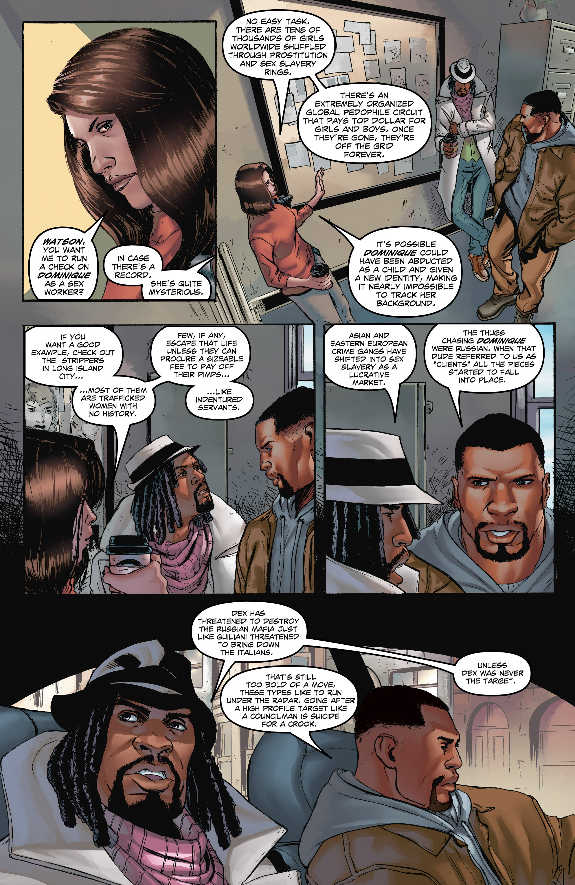 Read online Watson And Holmes comic -  Issue #6 - 18