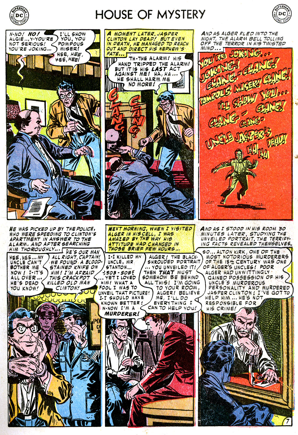 Read online House of Mystery (1951) comic -  Issue #7 - 9